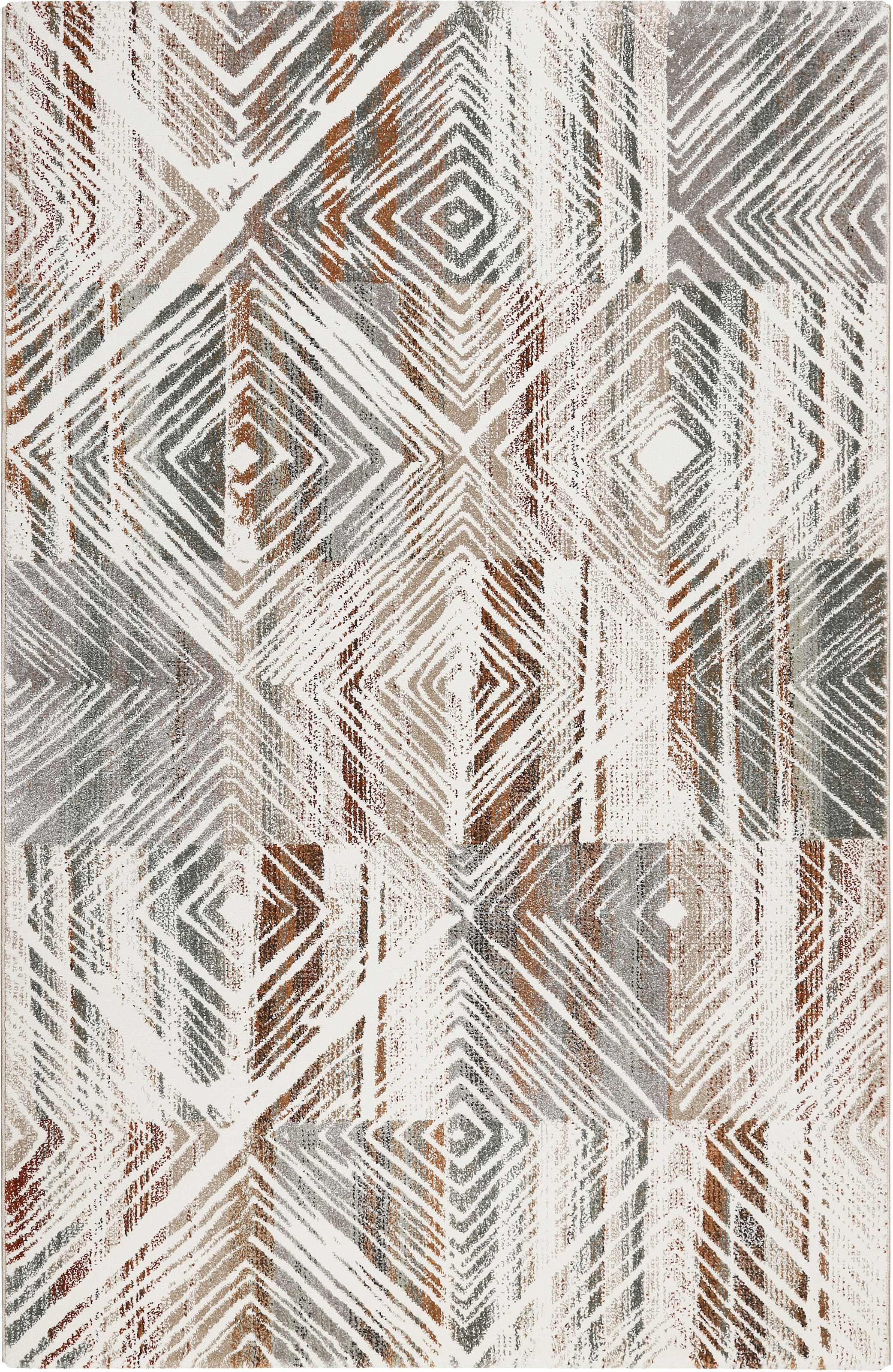 Esprit Teppich »Cuba, ESP-40104«, rechteckig, 13 mm Höhe, dichter Kurzflor, geometrisch, Wohnzimmer
