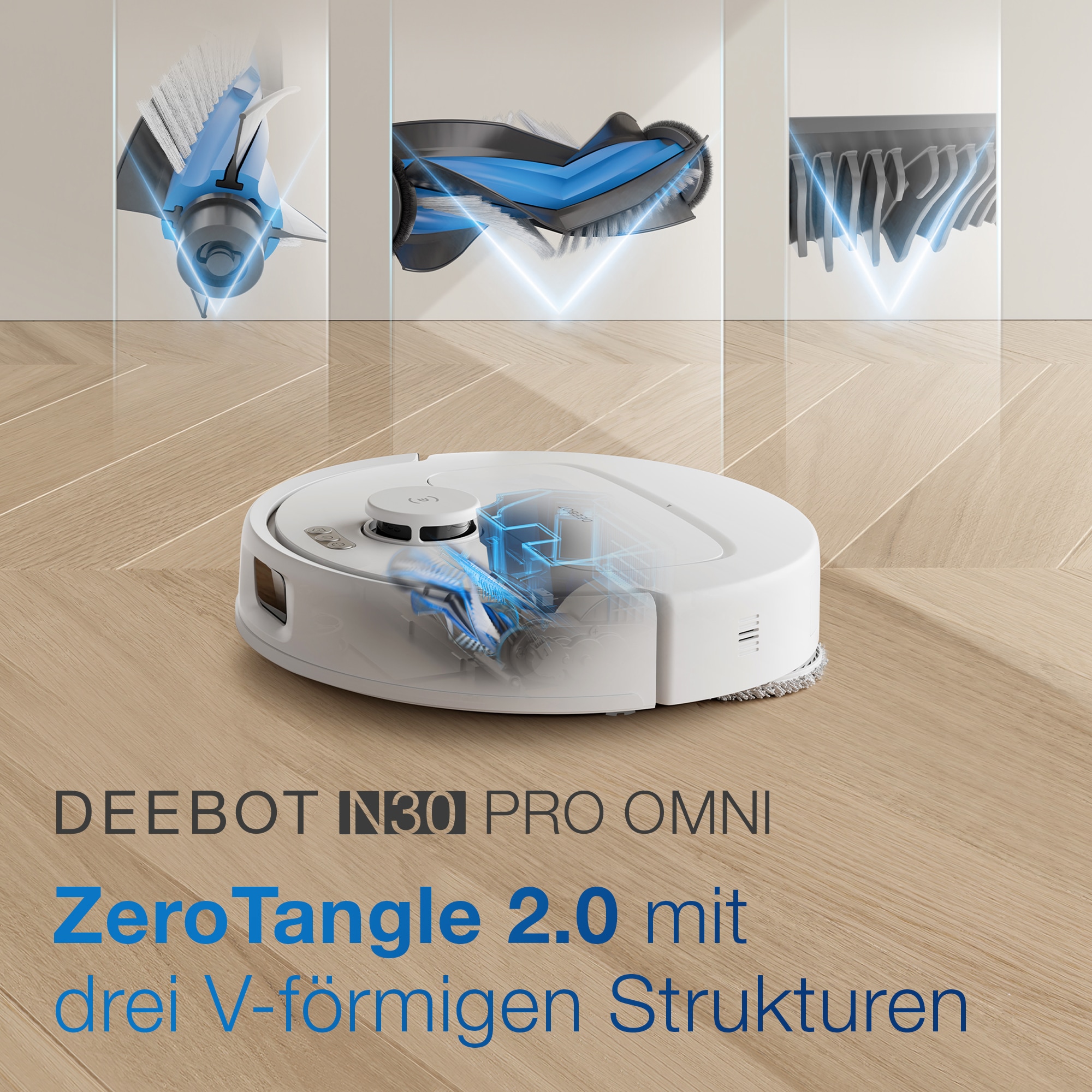 ECOVACS Wischroboter »ECOVACS DEEBOT N30 PRO OMNI«