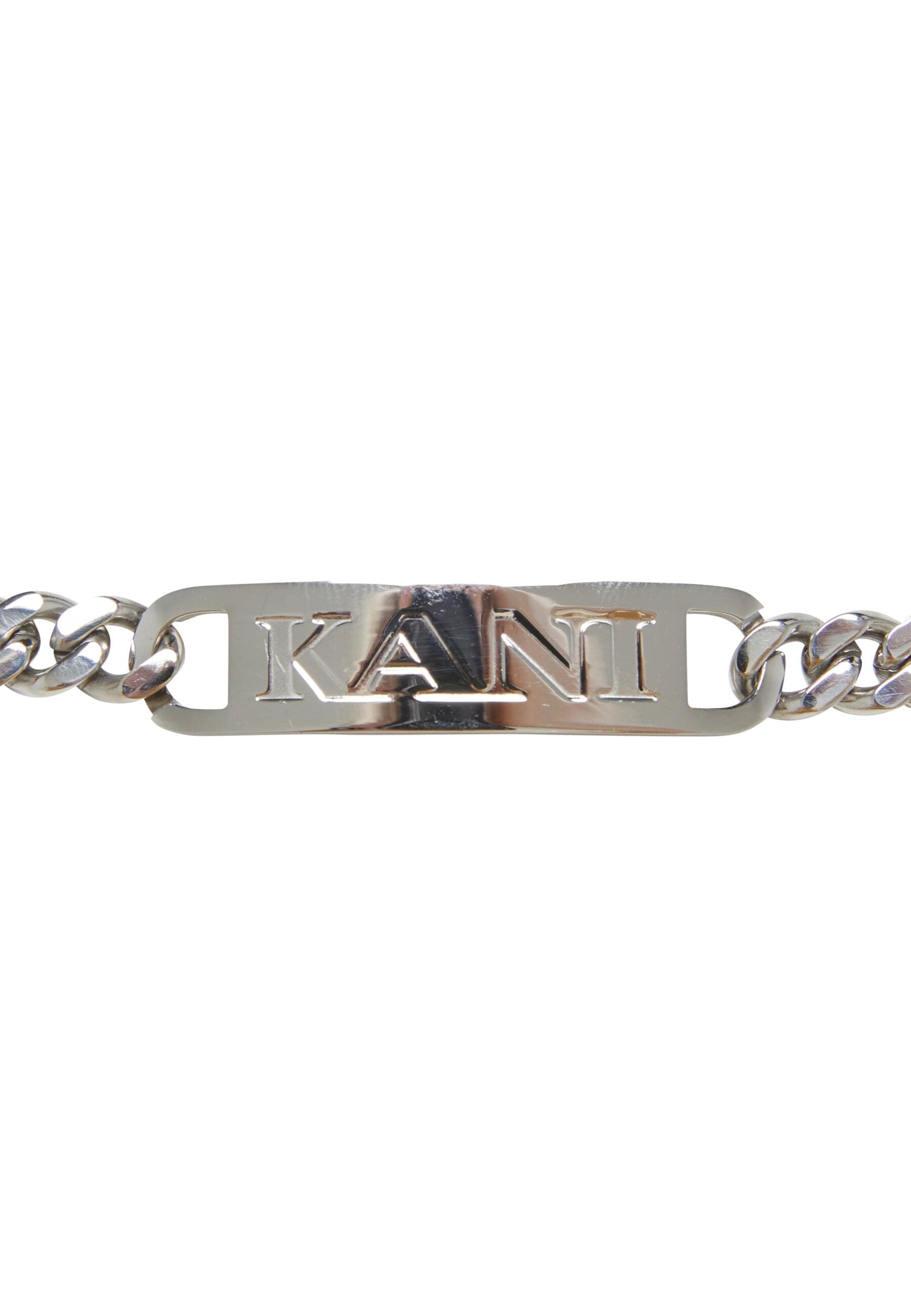 Karl Kani Armband »Karl Kani KK Retro Kani Plate Cubanlink Bracelet«