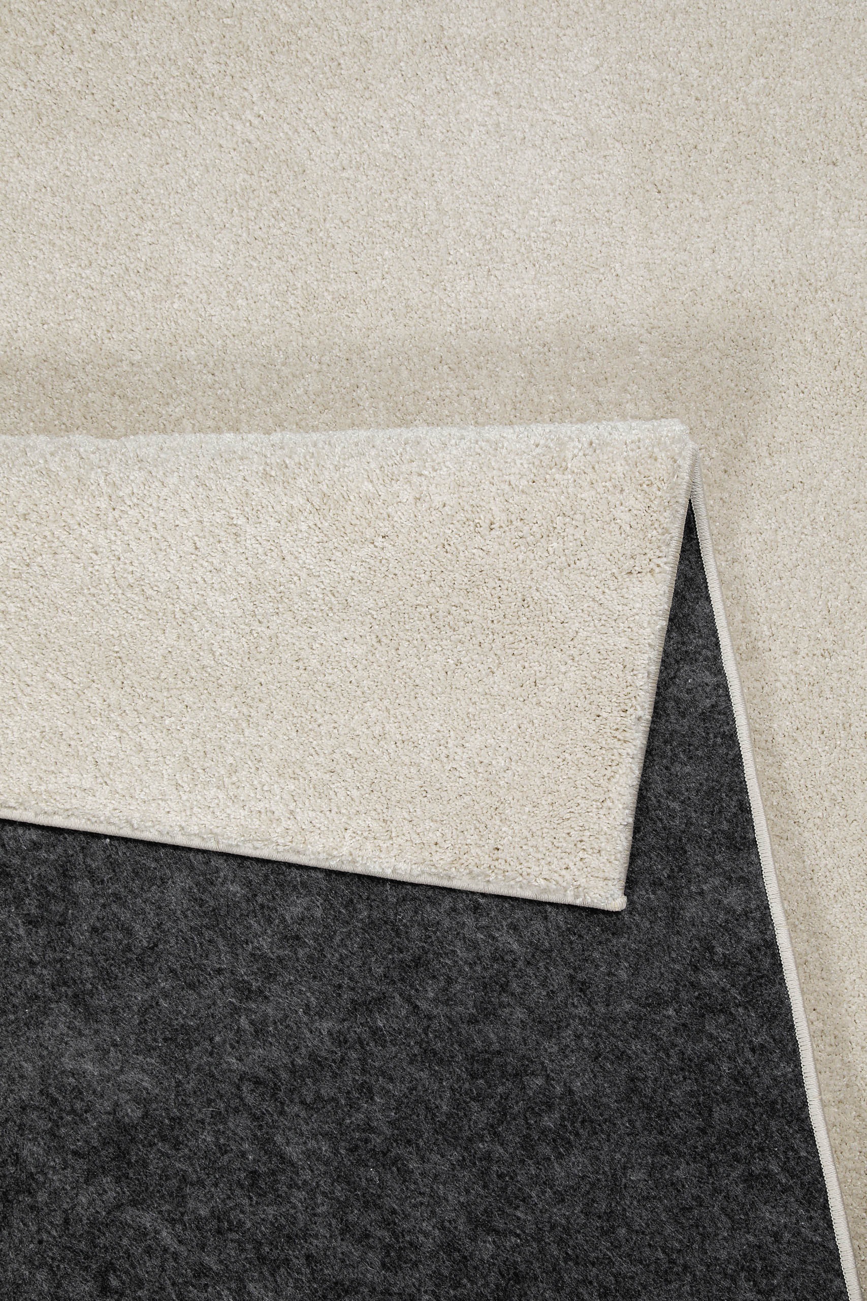 Wecon home Teppich »Wogh« rechteckig 25 mm Höhe Kurzflor, maschinell gewebt, robust, Wohn- & Schlafzimmer, einfarbig