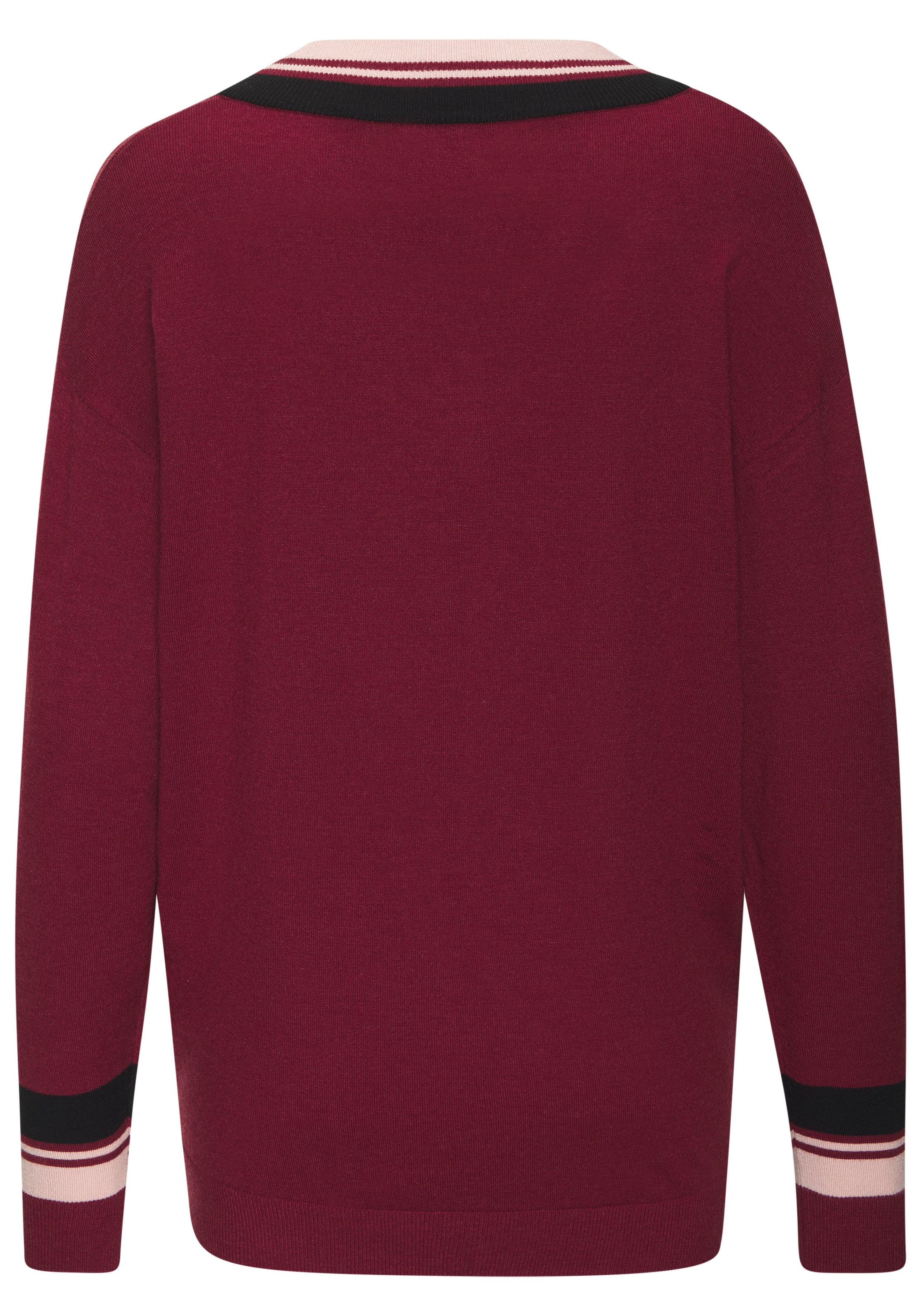 French Connection Strickpullover, mit Kontraststreifen