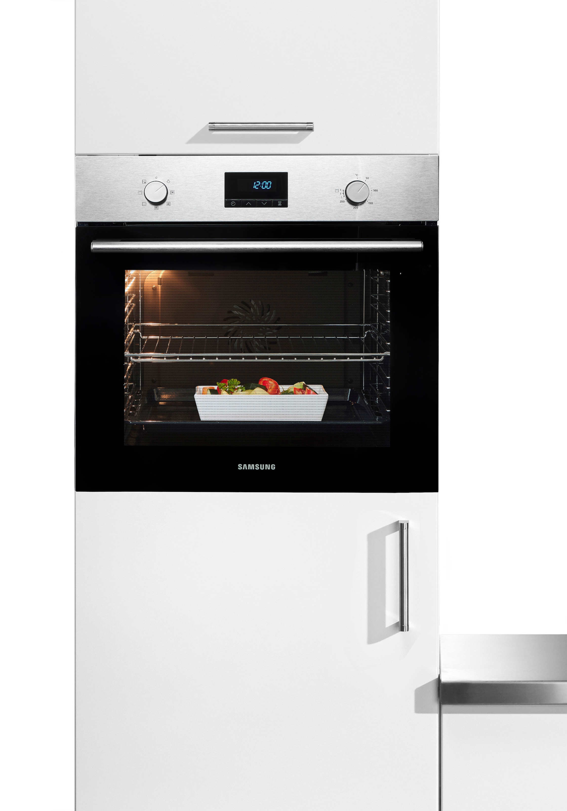 Samsung Einbaubackofen NV3300A »NV68A1140BS«, katalytische Reinigung, Sauberkeit von ganz allein. Dank katalytischer Rückwand