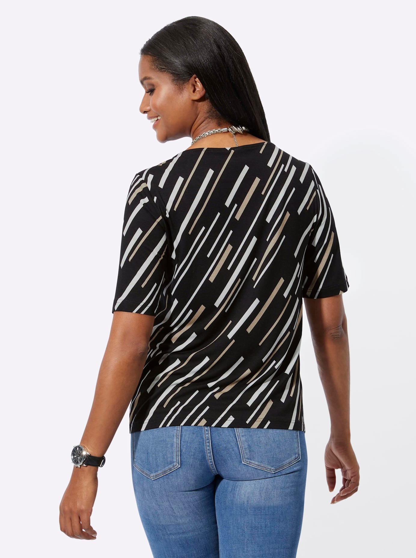 Inspirationen Kurzarmshirt »Kurzarm-Shirt«, (1 tlg.)
