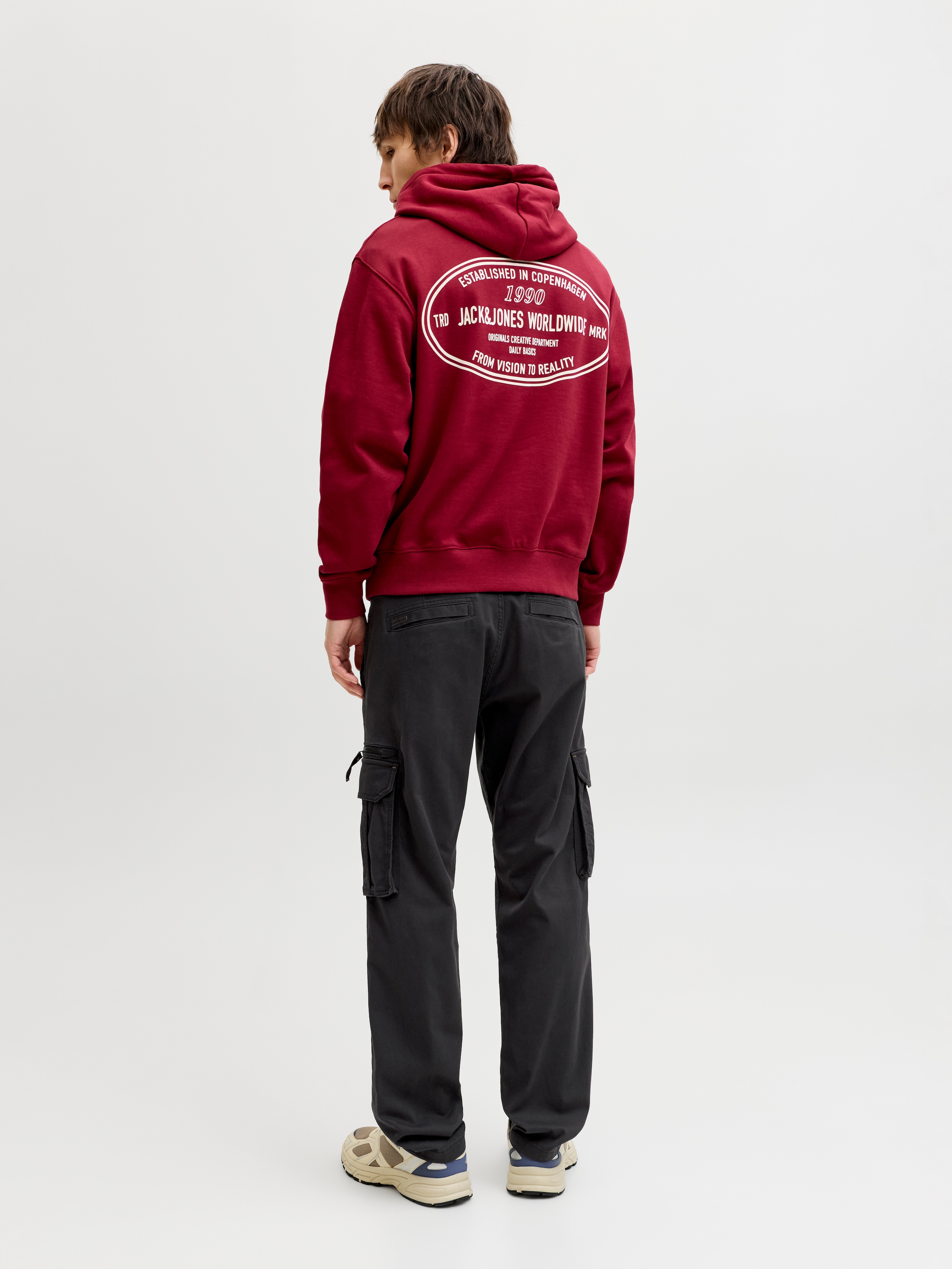 Jack & Jones Cargohose »JPSTKANE DOVER ZIP CARGO SN«  mit Seitentaschen