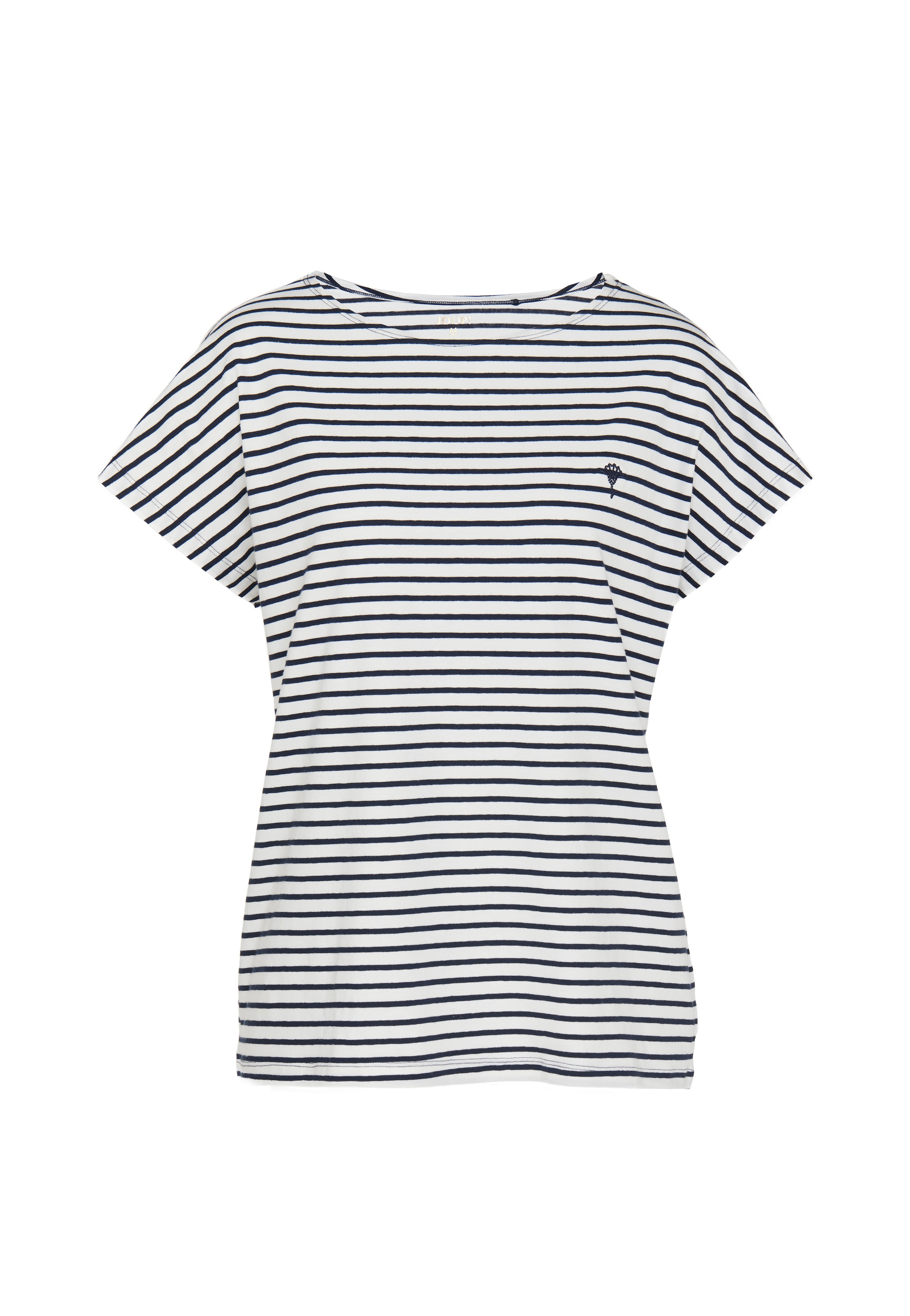 JOOP! T-Shirt »Cosy« U-Boot-Ausschnitt, extrakurze Ärmel