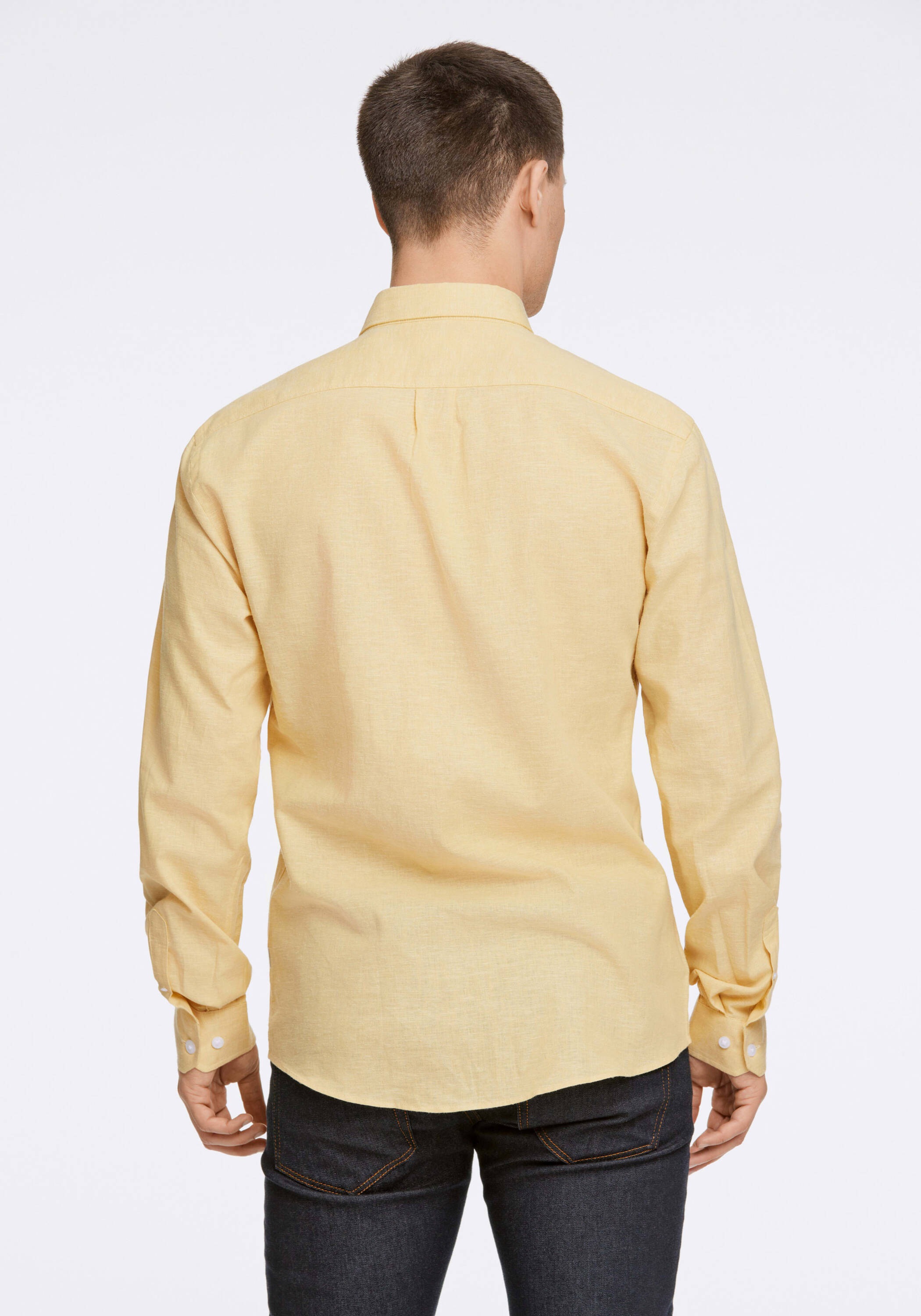 LINDBERGH Leinenhemd "Leinenhemd Slim Fit" günstig online kaufen