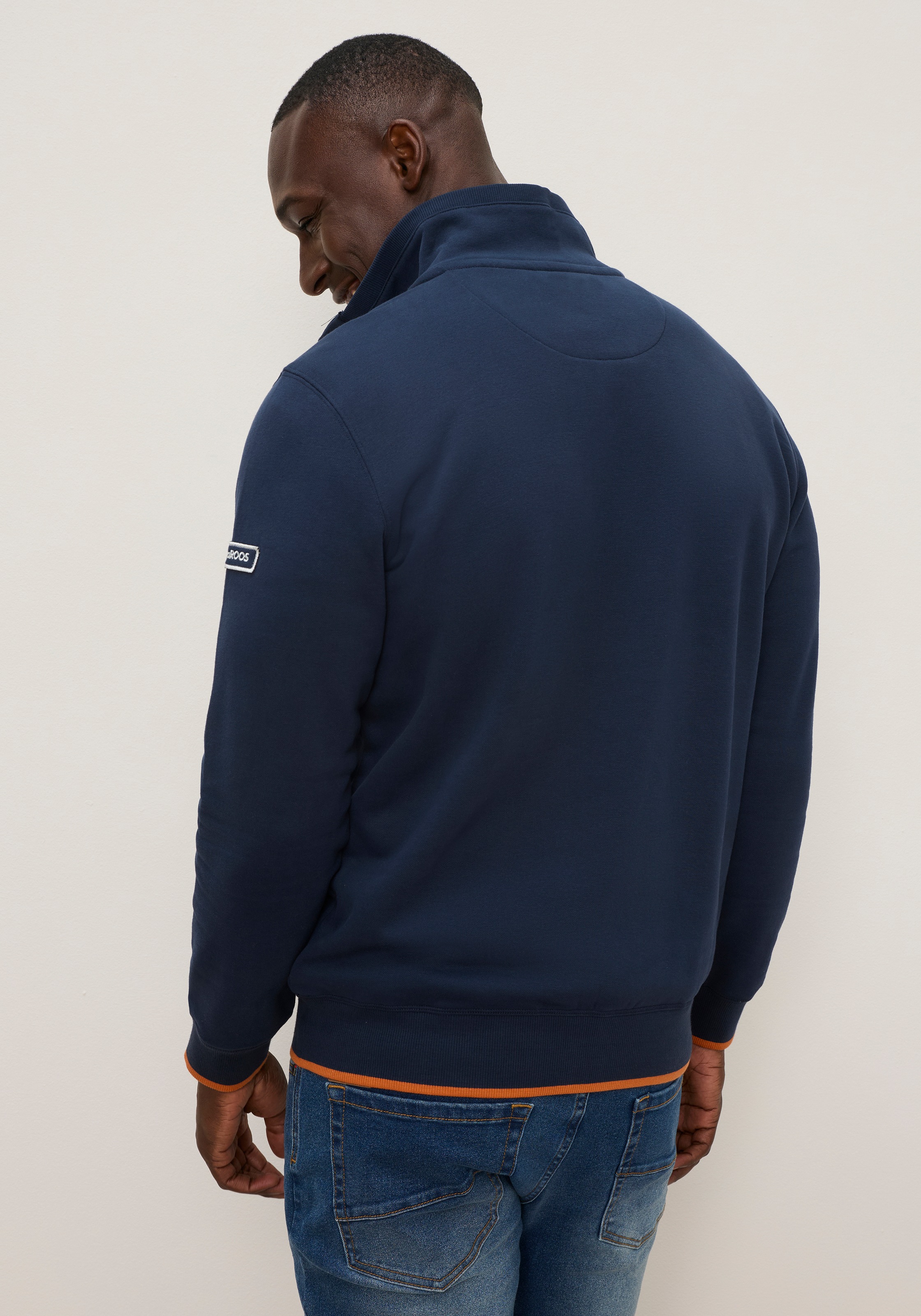 KangaROOS Sweatshirt , mit hochschließendem Kragen, aus Baumwolle und Polyester
