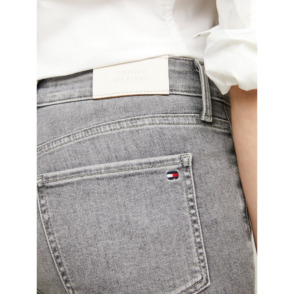 Tommy Hilfiger Skinny-fit-Jeans »TH FLEX COMO SKINNY RW GYA«, mit Tommy Hilfiger Logo-Badge