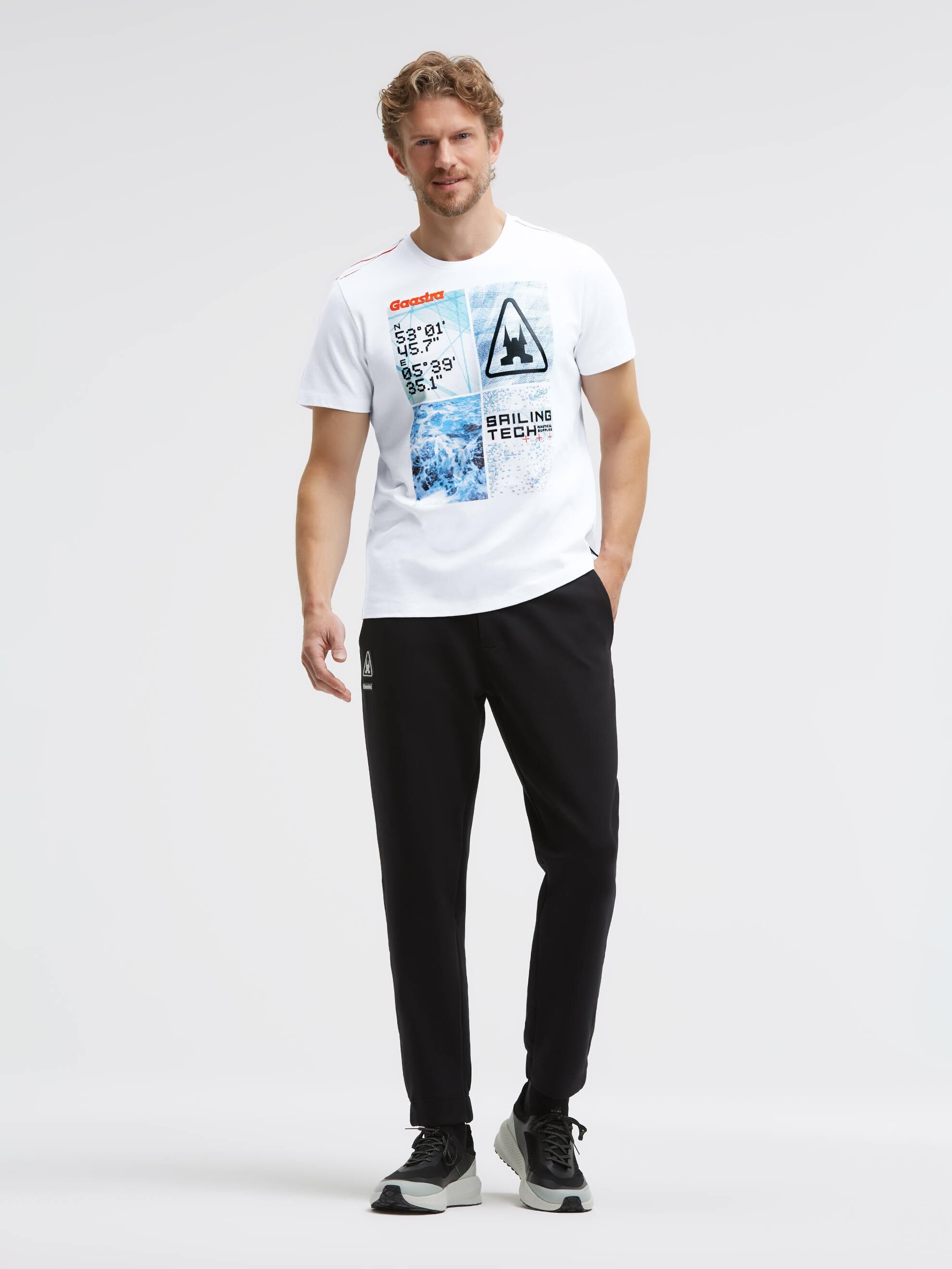Gaastra Rundhalsshirt mit Kontrastnähten