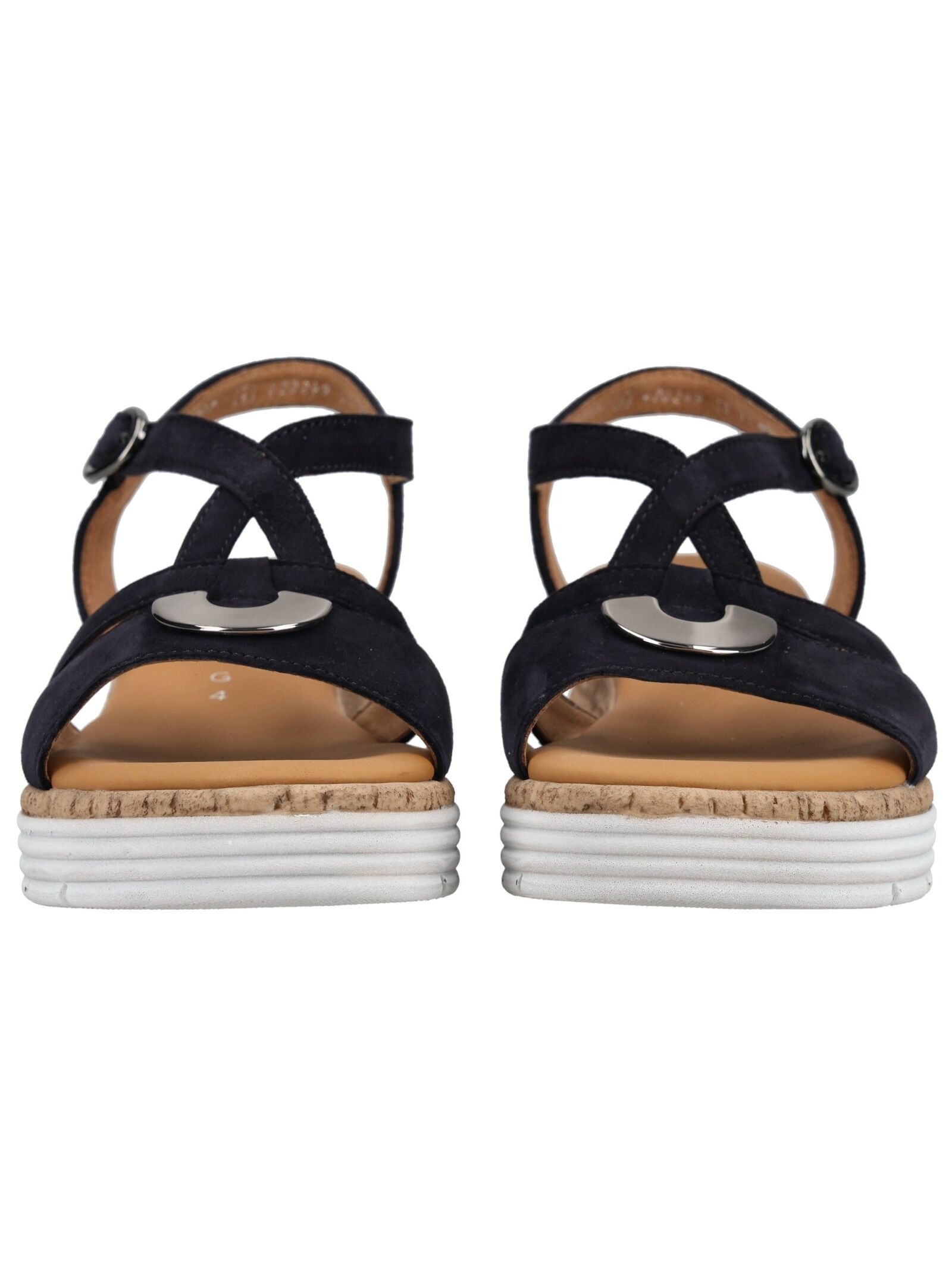 Gabor Comfort Strap Sandal Leather Dark Blue 38 5