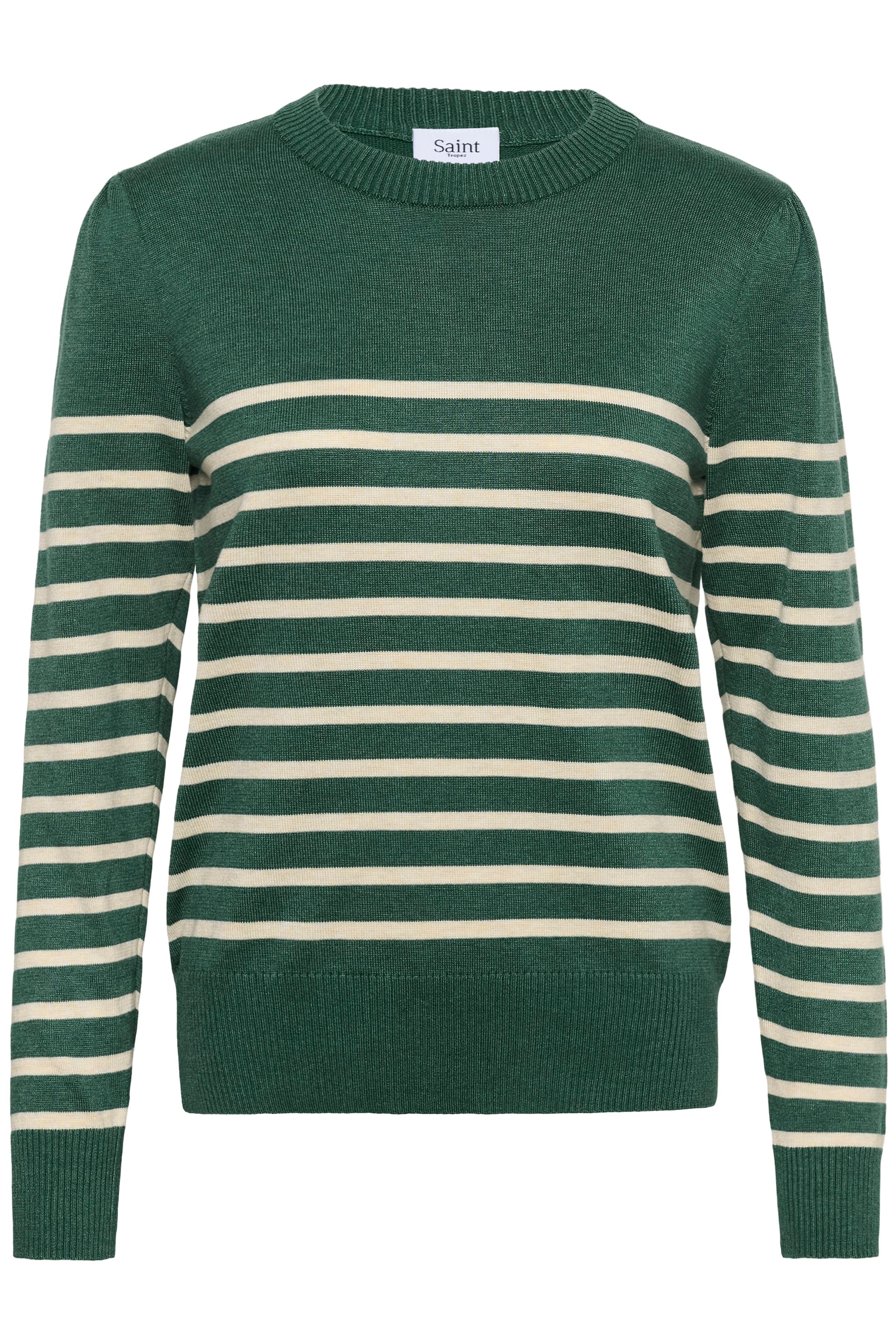 Saint Tropez Strickpullover "MilaSZ LS Striped" günstig online kaufen