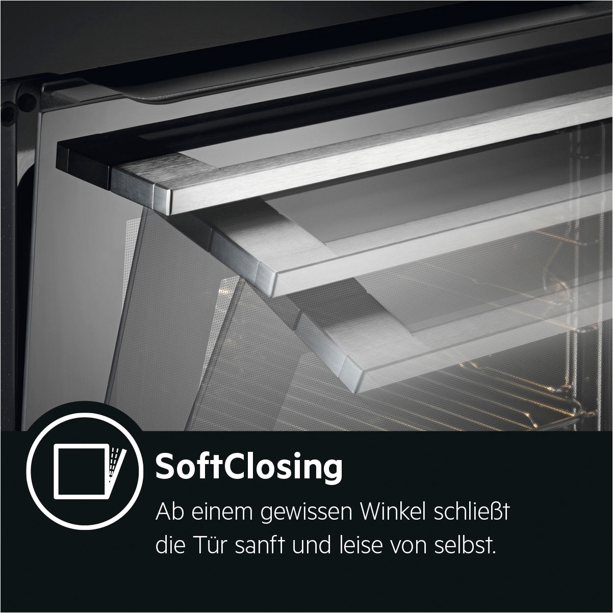 AEG Einbaubackofen 8000 »BPE742220B 944187753«, mit Vollauszug, Pyrolyse-Selbstreinigung