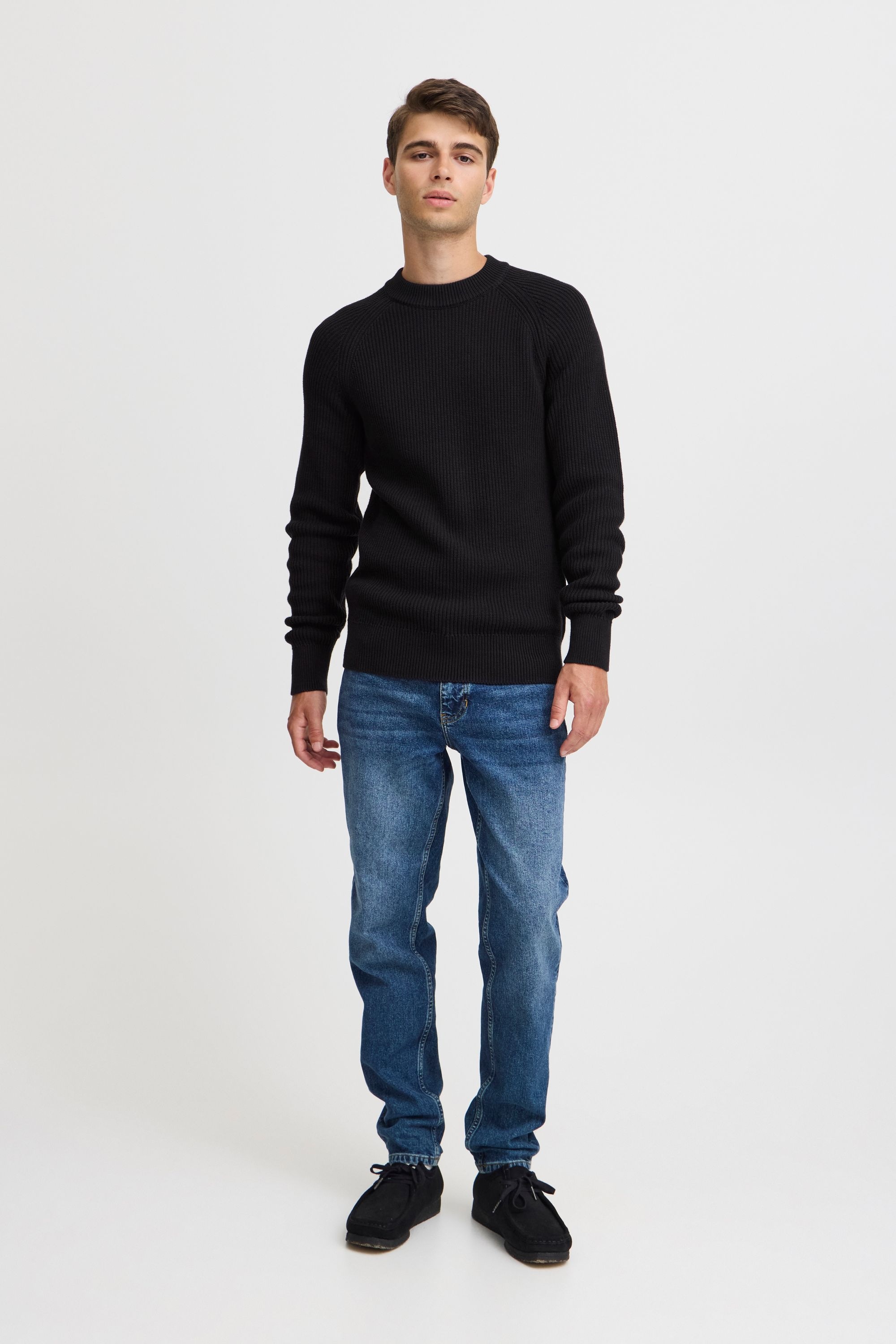 Casual Friday Strickpullover »Strickpullover CFKRISTIAN raglan rib crew neck knit«