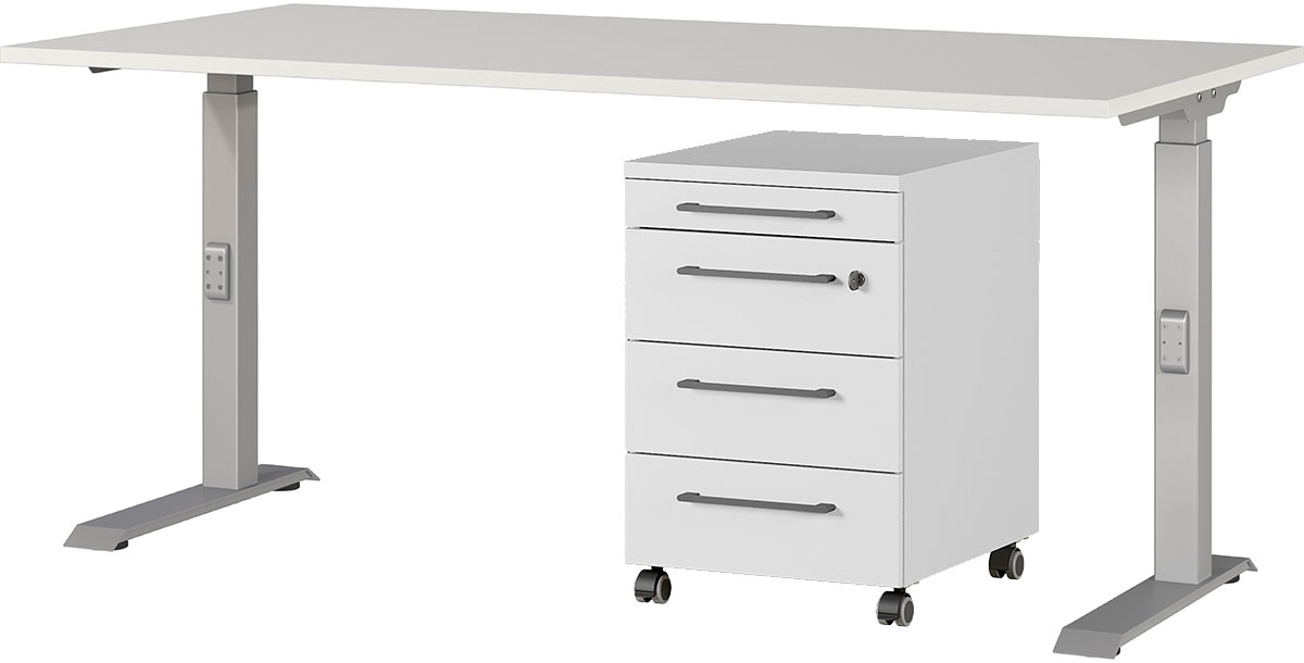 GERMANIA Büromöbel-Set "Agenda" Set bestehend aus höhenverstellbarem Schrei günstig online kaufen