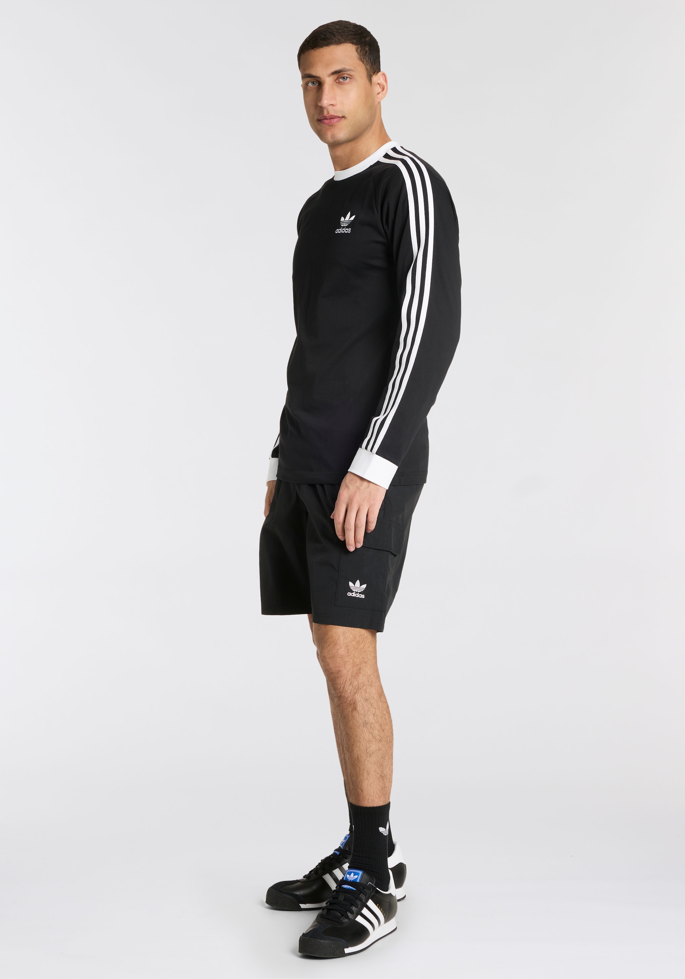 adidas Originals Langarmshirt »3-STRIPES LS T«
