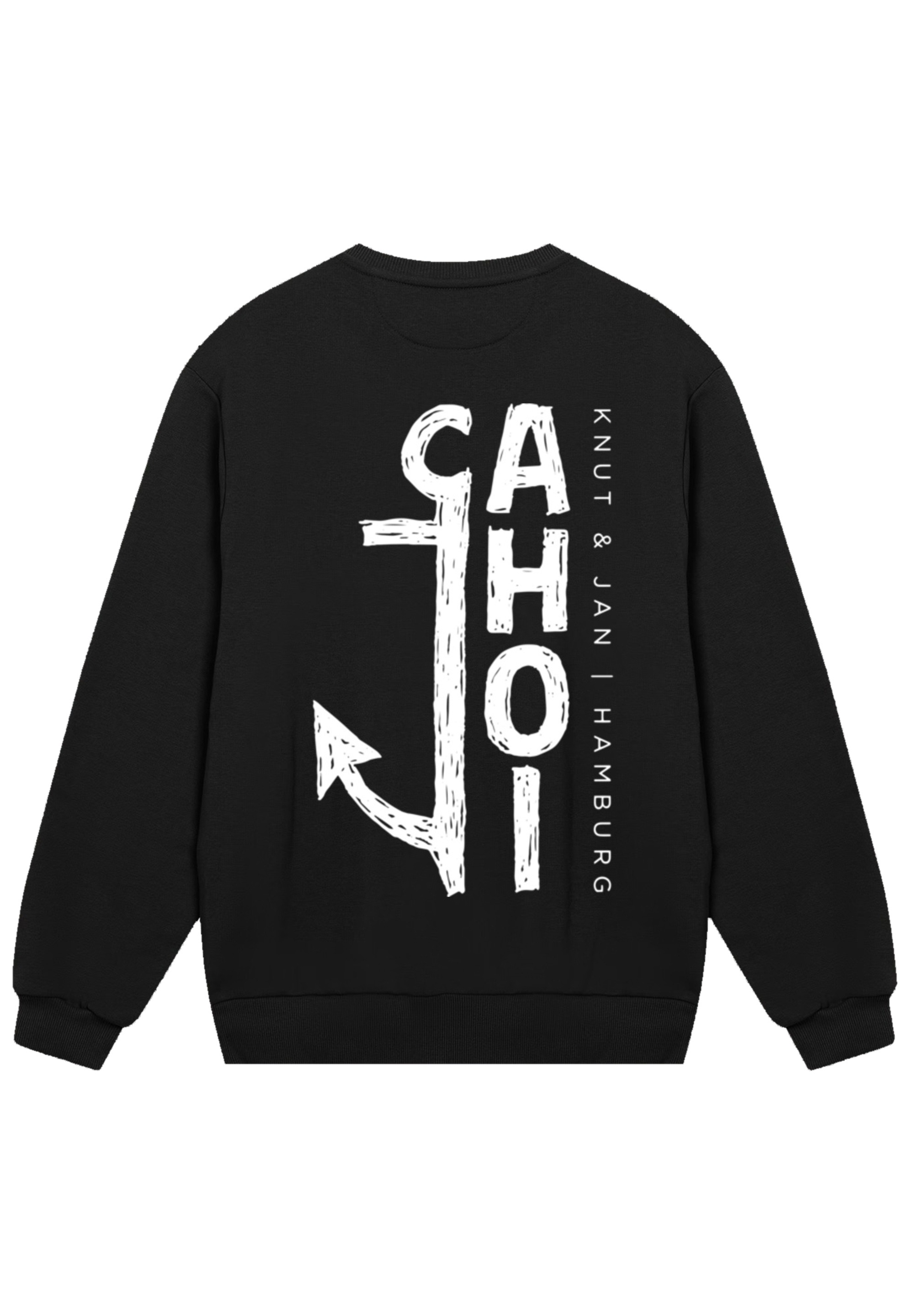 F4NT4STIC Sweatshirt »Knut & Jan Scribble Logo«, Premium Qualität, Knut & Jan Hamburg