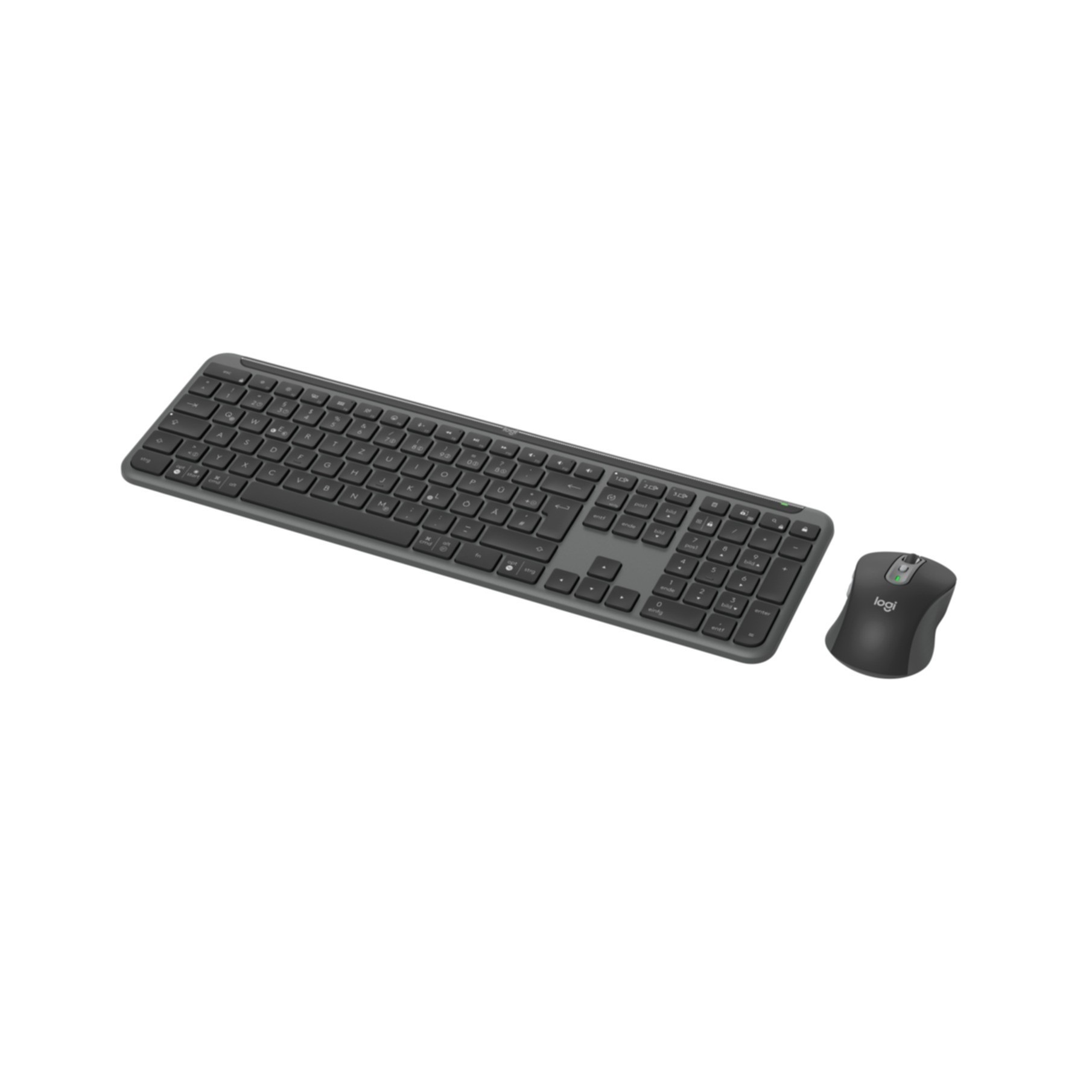 Logitech Tastatur »Signature Slim Combo MK950« (Anpassbare Höhe | Ziffernblock)