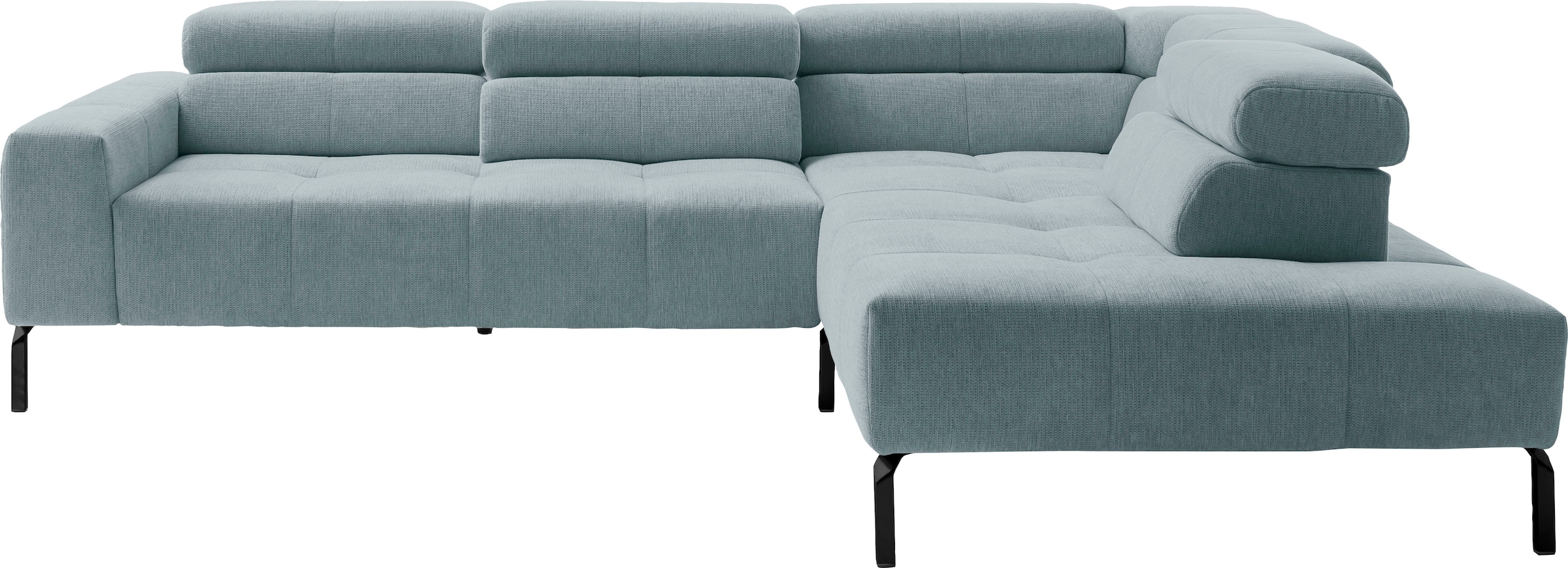 Home affaire Ecksofa »Claya Move, L-Form, Kopf- & Rückenverstellung, Breite 282 cm«