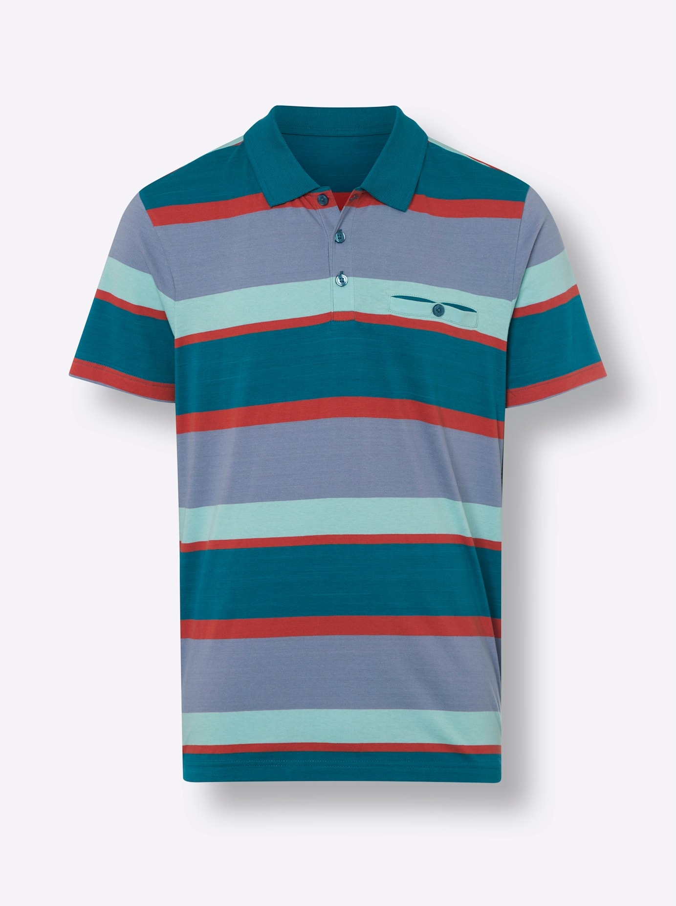 Classic Poloshirt »Kurzarm-Poloshirt«, (1 tlg.)