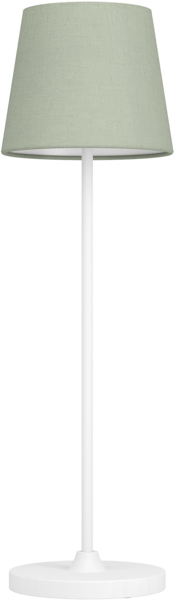 EGLO Tischleuchte »LEONERO Tischlampe - Stahl - LED - 3,8W - IP20« LED-Modul 1 Stk. Neutralweiß | Warmweiß Akku Tischleuchte, Nachttischlampe, kabellos, H34 x Ø11 cm