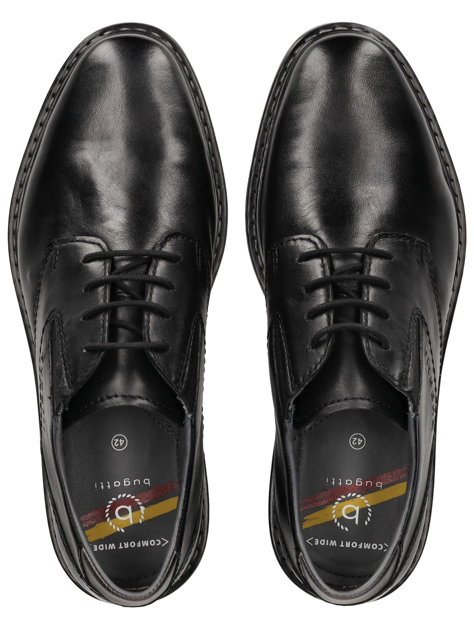 bugatti Schnürschuh »bugatti Businessschuhe Nappaleder«
