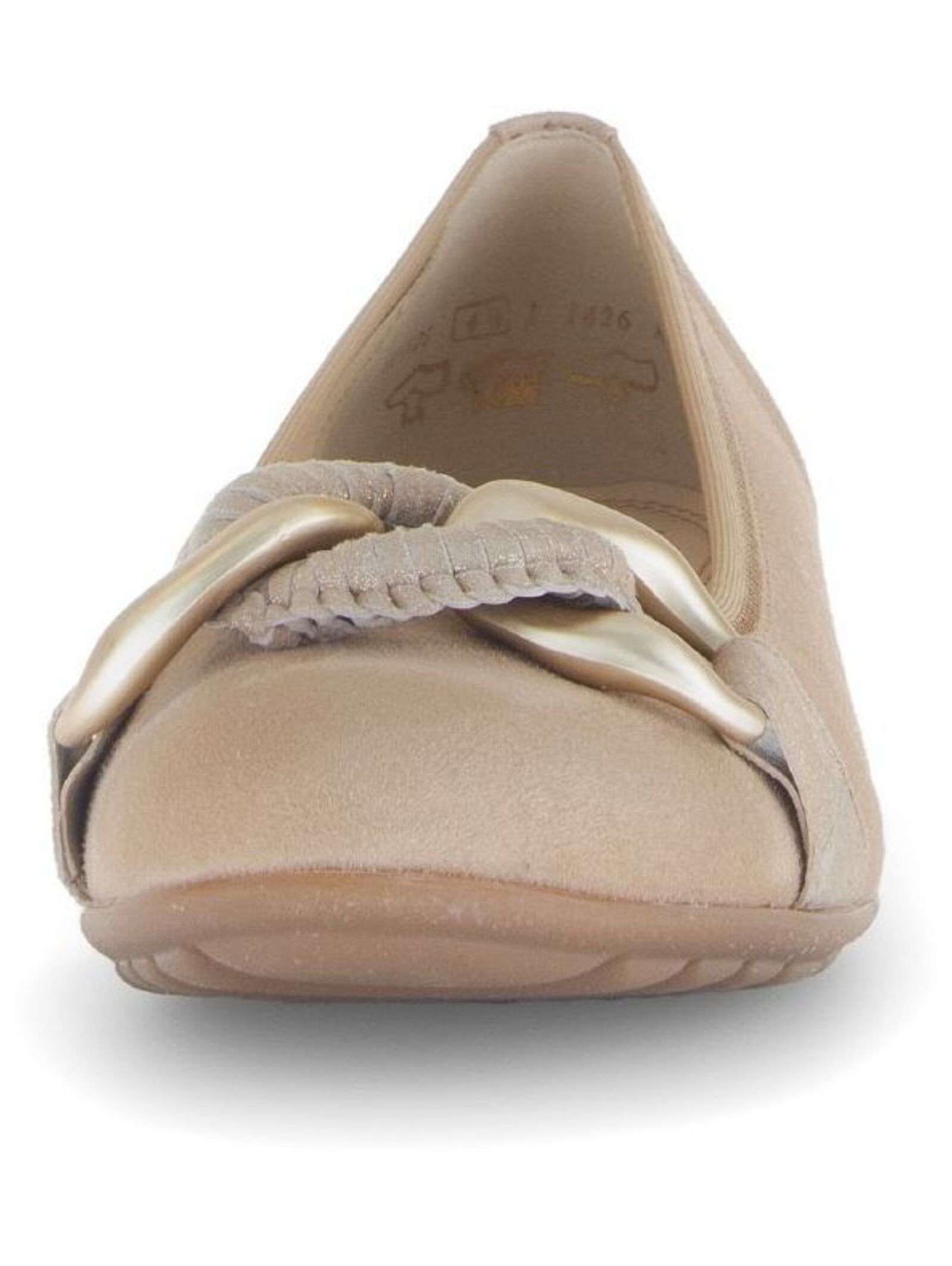 Thumbnail - Gabor Comfort Ballerina "Gabor Comfort Ballerinas Veloursleder"