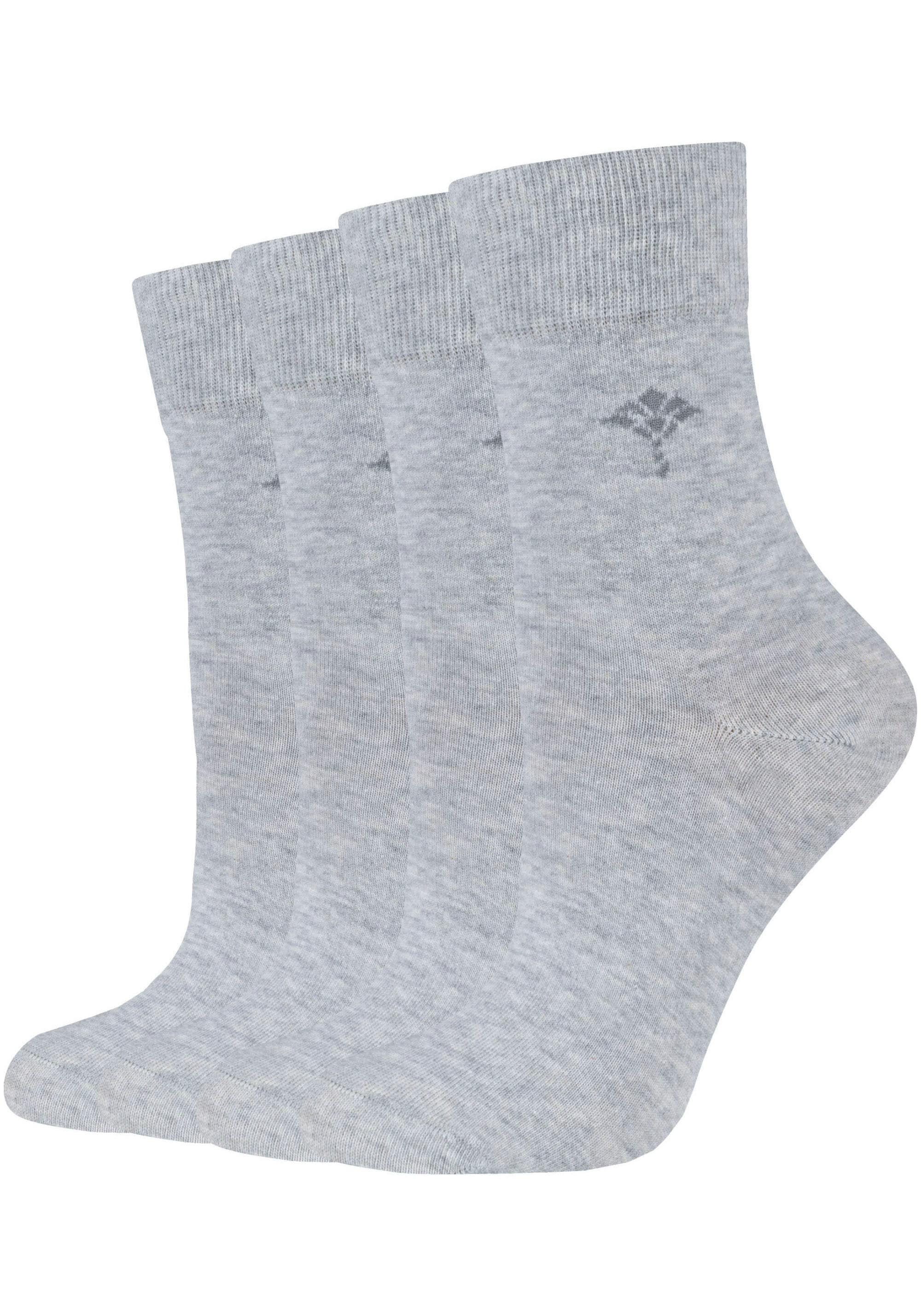 JOOP Socken "For your daily" 4 Paar, 4 Stk. tlg. mit Cornflower-Logo, Rippe günstig online kaufen