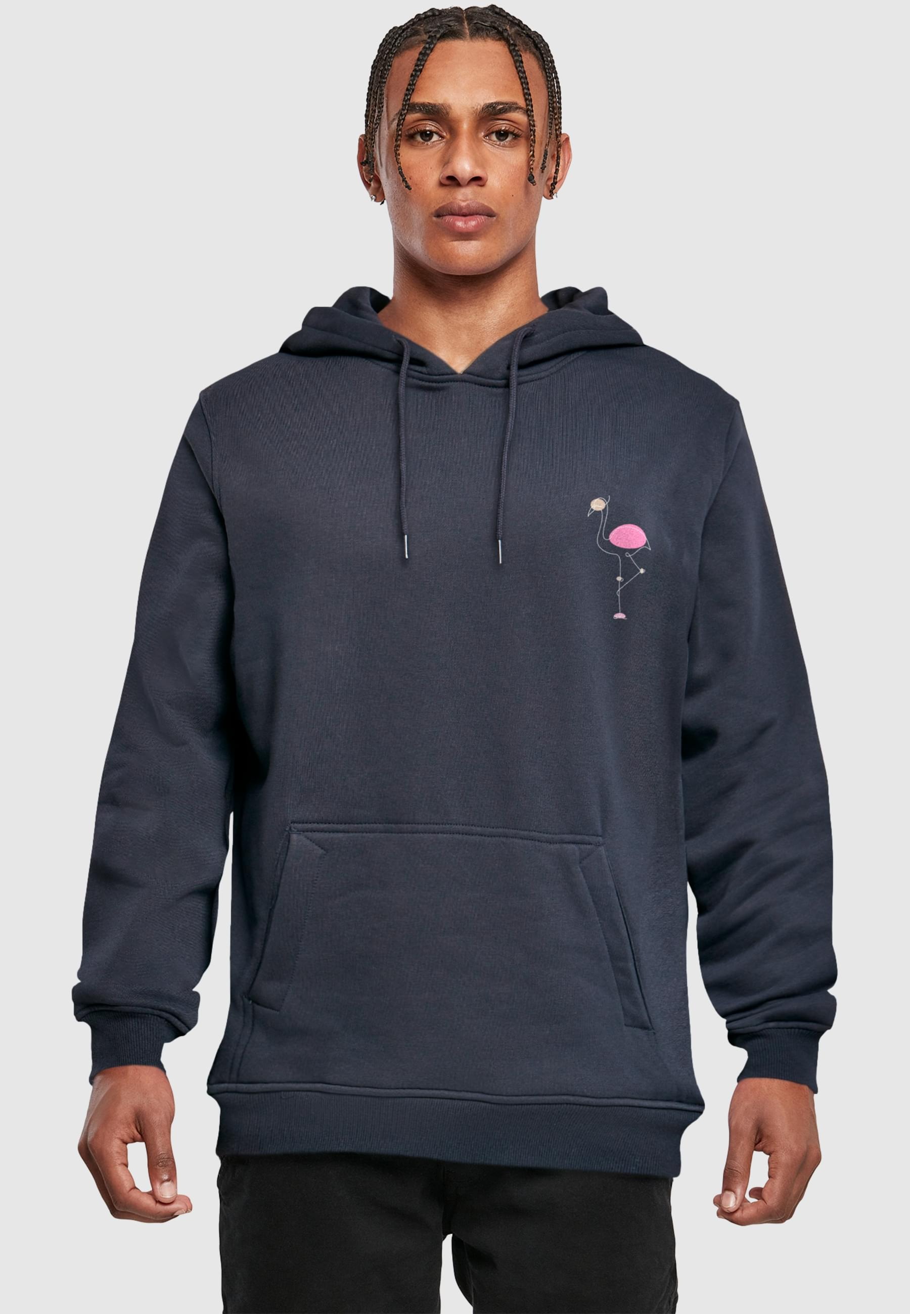 Merchcode Kapuzensweatshirt »Merchcode Flamingo Fitted Heavy Hoody«, (1 tlg.)