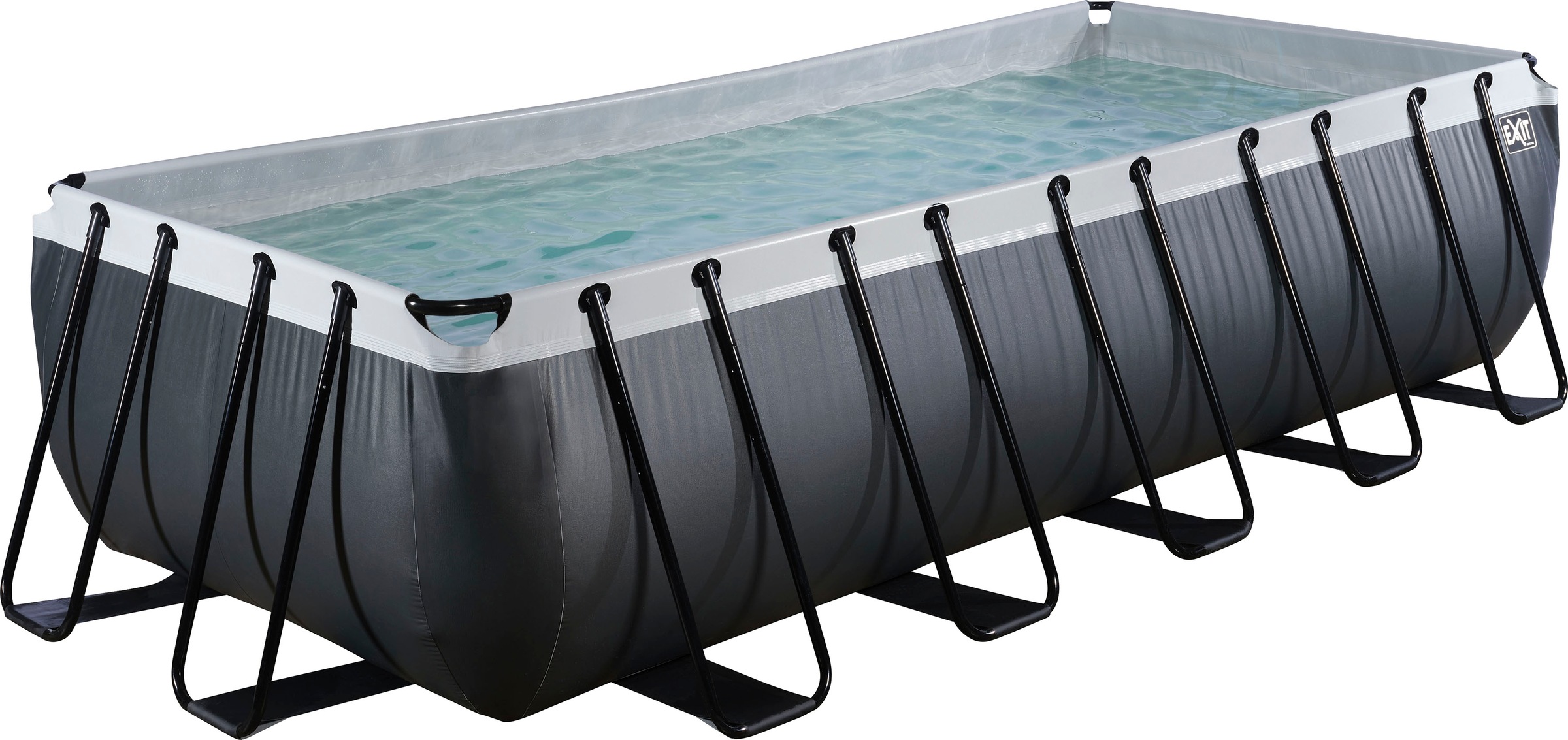 EXIT Framepool »inkl. Sicherheitsleiter & Sandfilterpumpe«, (Set, 3 tlg.), BxLxH: 250x540x122 cm