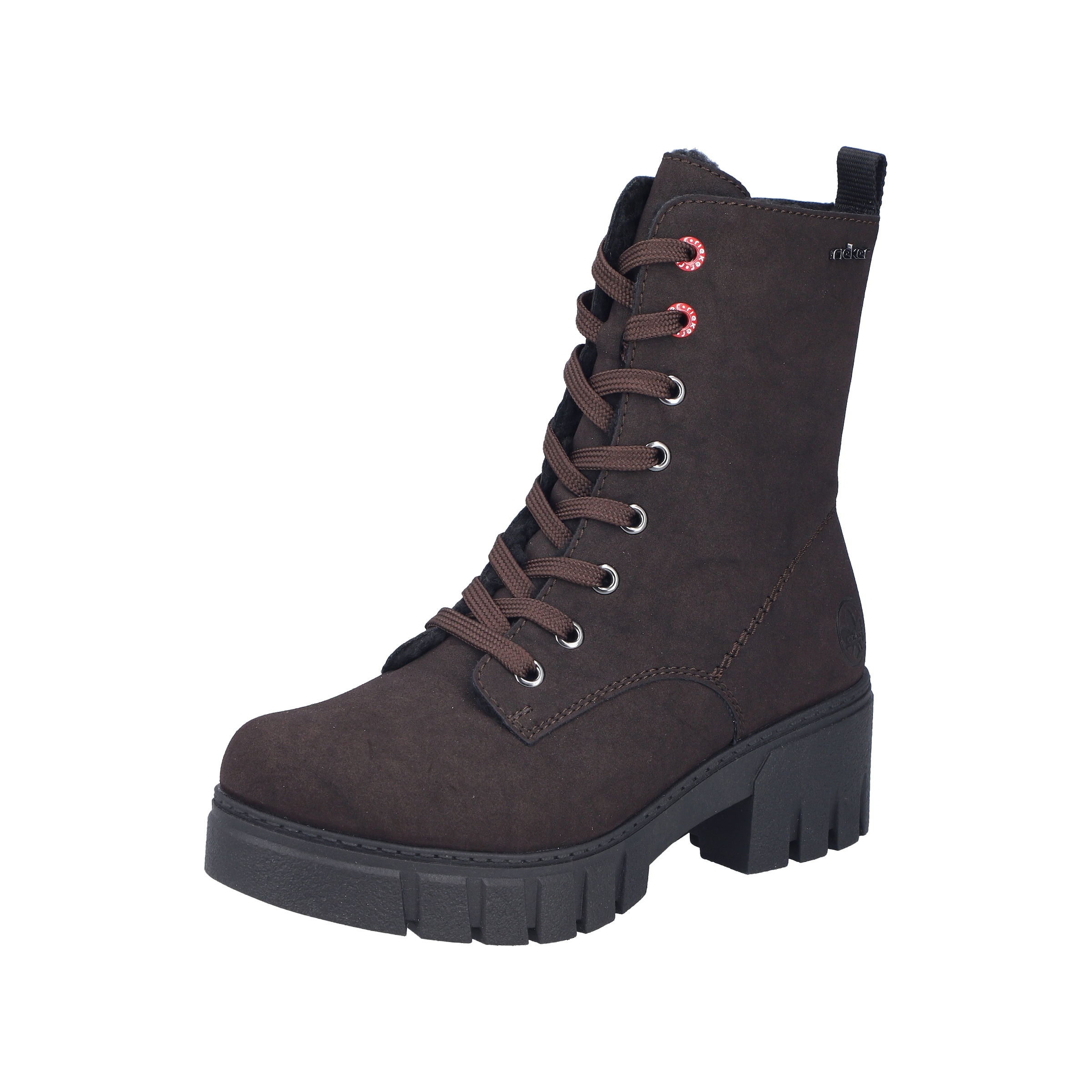 Rieker Schnürstiefelette, Schnürboots mit praktischem Reißverschluss