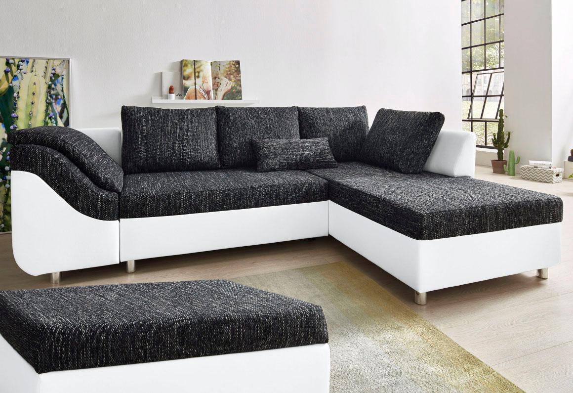 COLLECTION AB Ecksofa "Sally L-Form, B: 256 cm" 1 Zierkissen, optional Schlaffunktion & Bettkasten