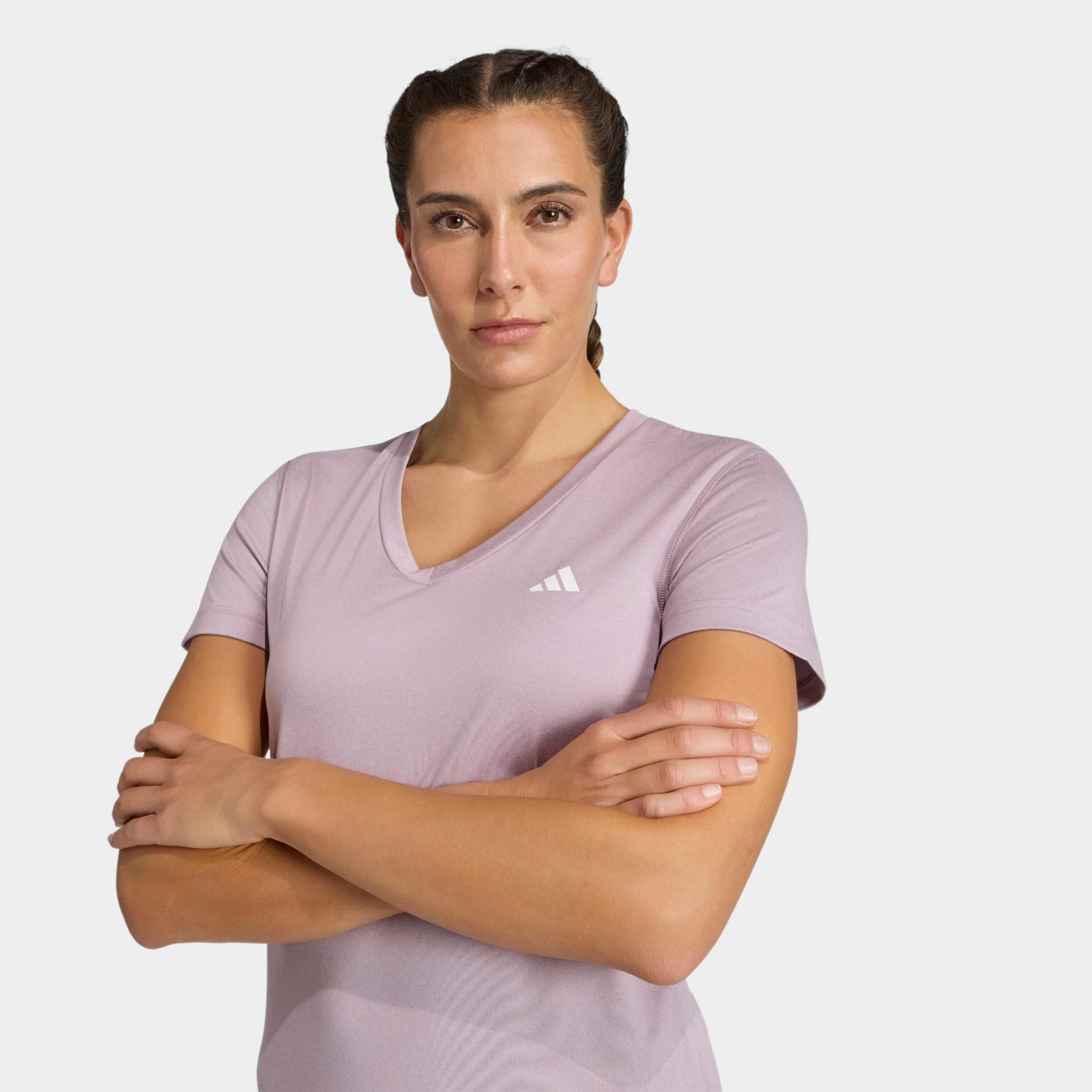 adidas Performance T-Shirt »ADIDAS WORKOUT ESSENTIALS MIT V-AUSSCHNITT«