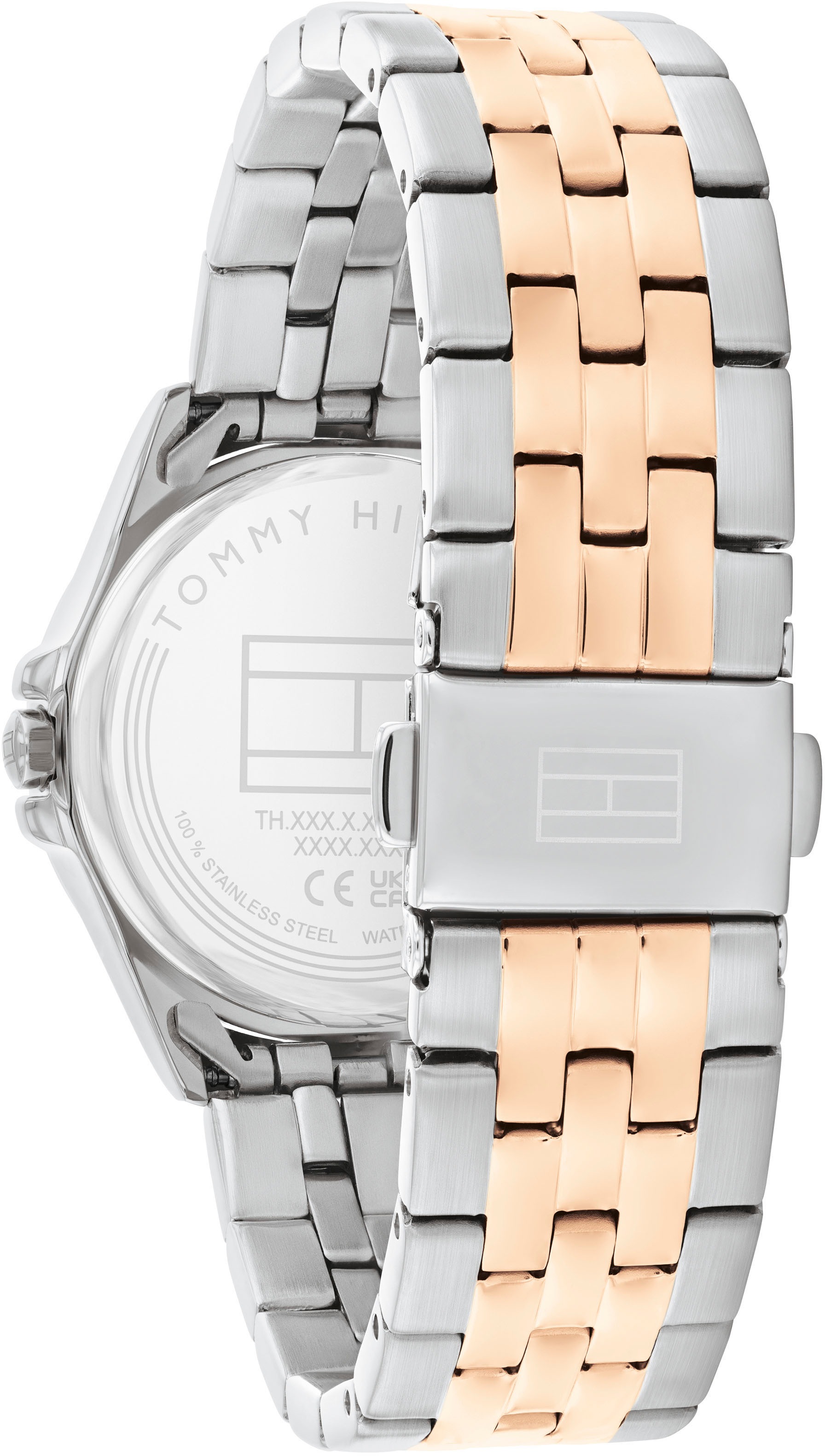 Tommy Hilfiger Quarzuhr »JADE«, Armbanduhr, Damenuhr, Edelstahlarmband, analog