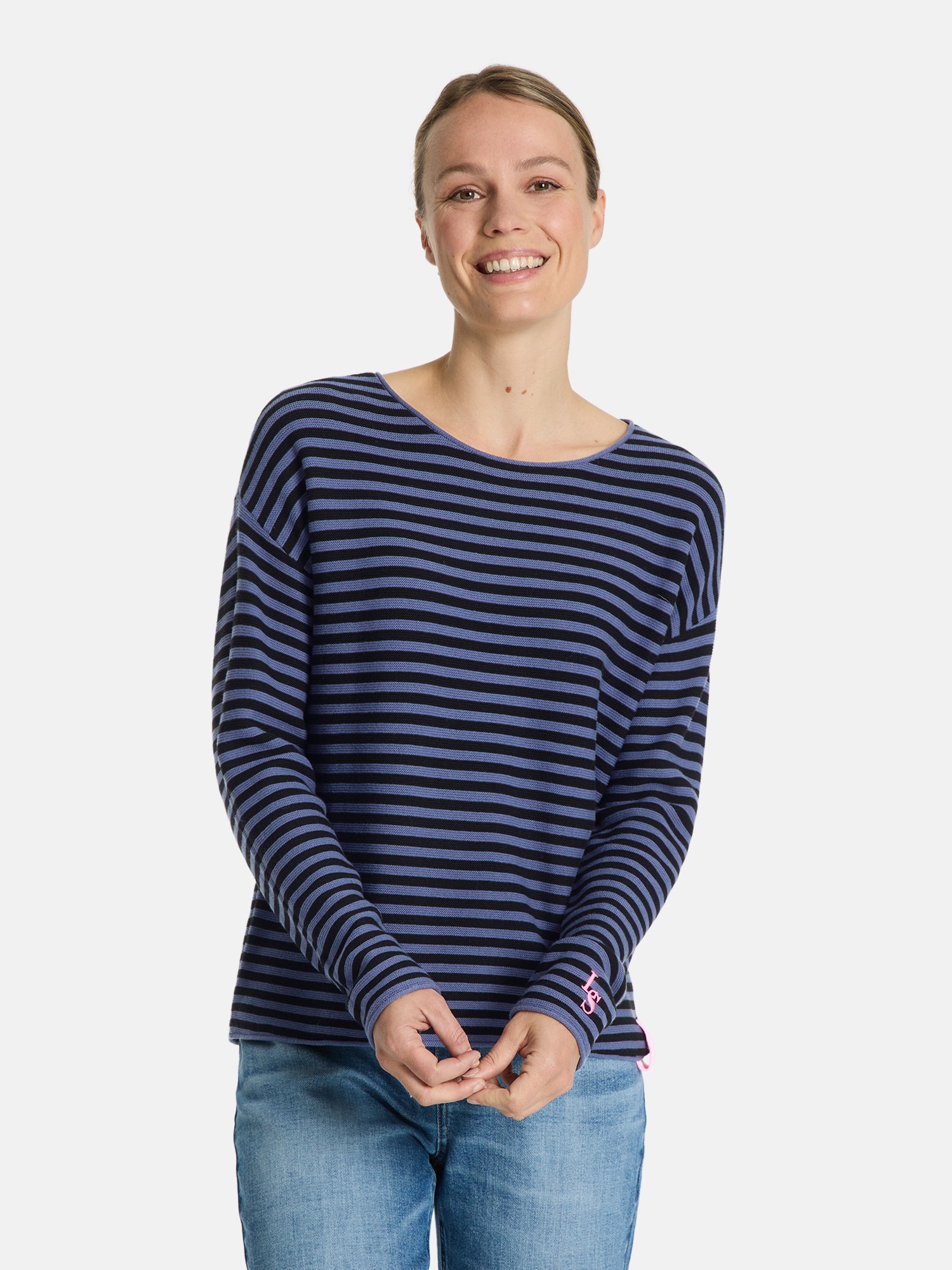 Lieblingsstück Strickpullover "Kyna" mit Streifen günstig online kaufen