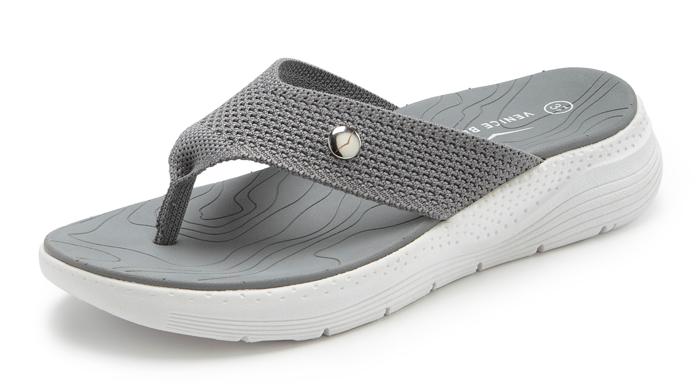 Venice Beach Badezehentrenner »Slipper,«  Sandale, Pantolette, Badeschuh ultraleicht VEGAN