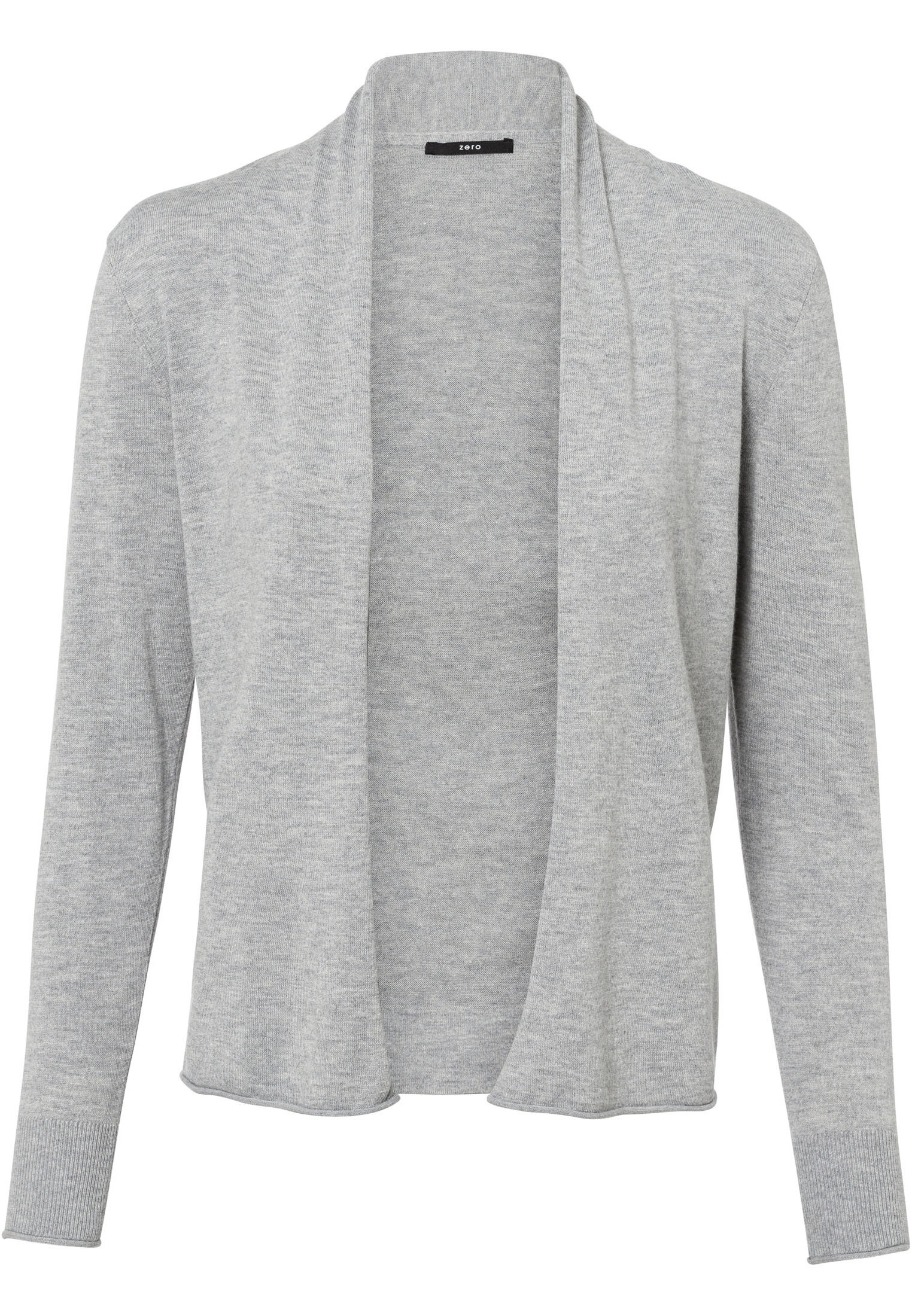 Zero Strickjacke »zero Cardigan offener Style«, Plain/ohne Details