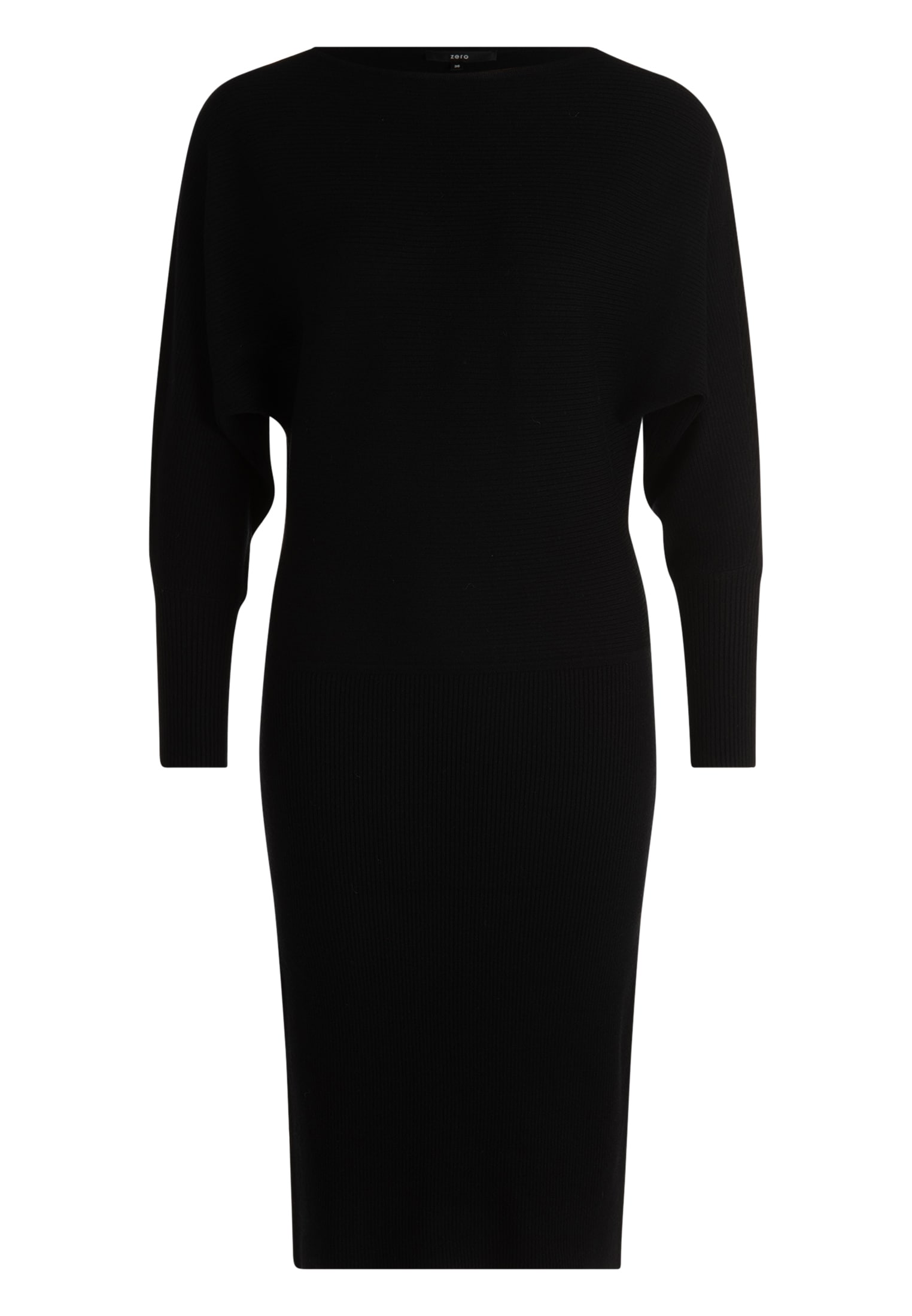 Zero Strickkleid »zero Damen Strickkleid mit U-Boot Ausschnitt«, Plain/ohne Details