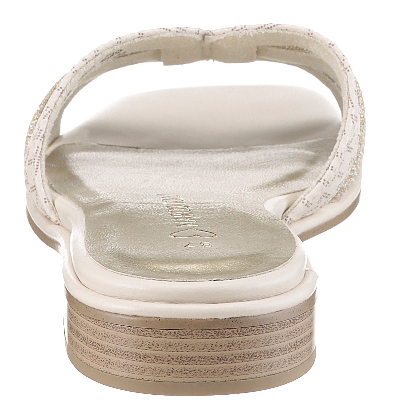 Thumbnail - MARCO TOZZI Pantolette, Blockabsatz, Sommerschuh mit Logodrucken