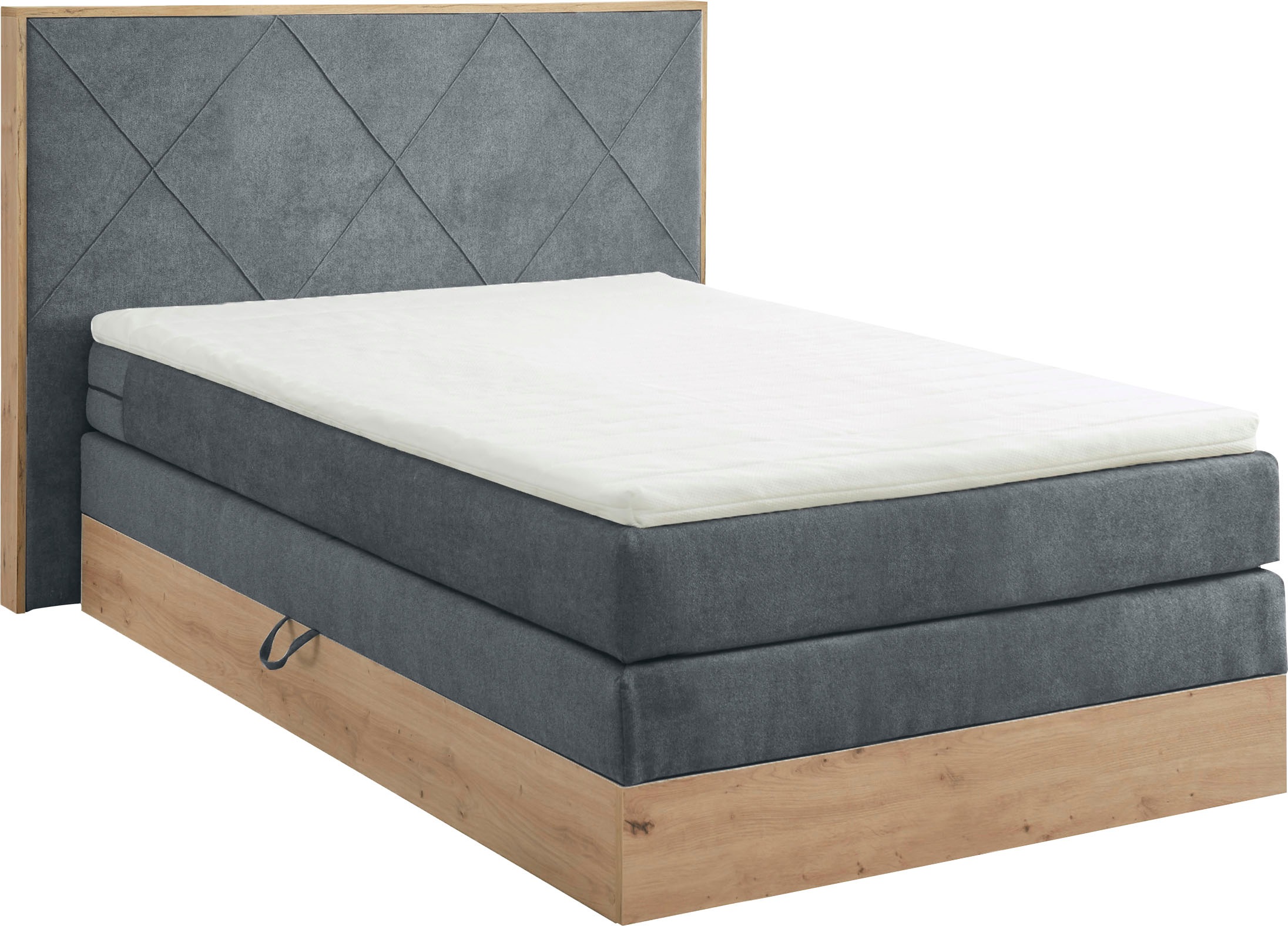 ED EXCITING DESIGN Boxspringbett "Bellevue", inkl. Bettkasten, wahlweise mi günstig online kaufen