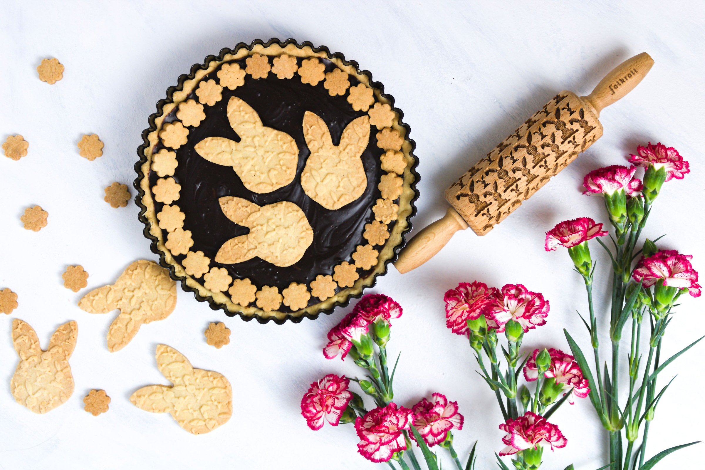 Thumbnail - folkroll Teigroller "3D-Motiv-Teigrolle" Osterhasen