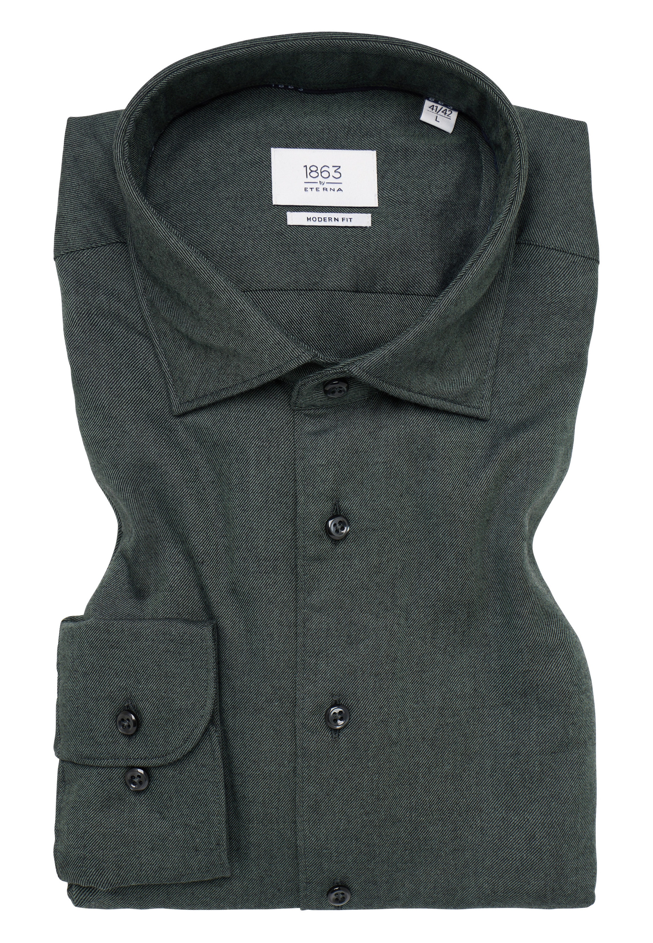 Eterna Langarmhemd »MODERN FIT«, EASY IRON (bügelleicht)