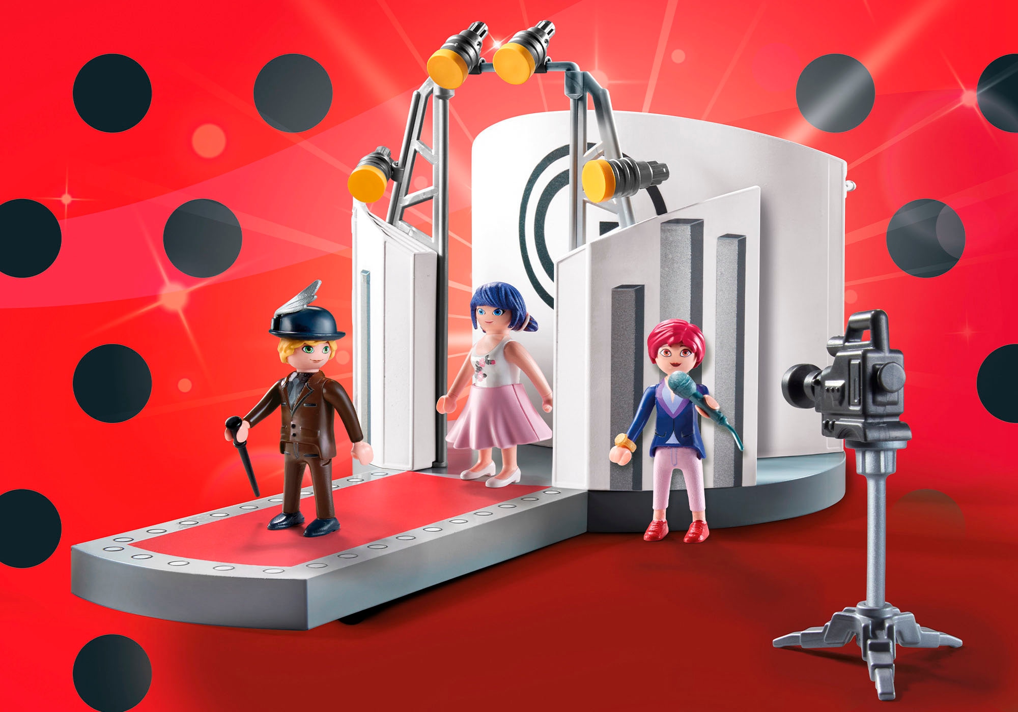 Playmobil® Konstruktions-Spielset »Miraculous: Gabriels Fashion Show (71335), Miraculous«, (66 St.), Made in Europe