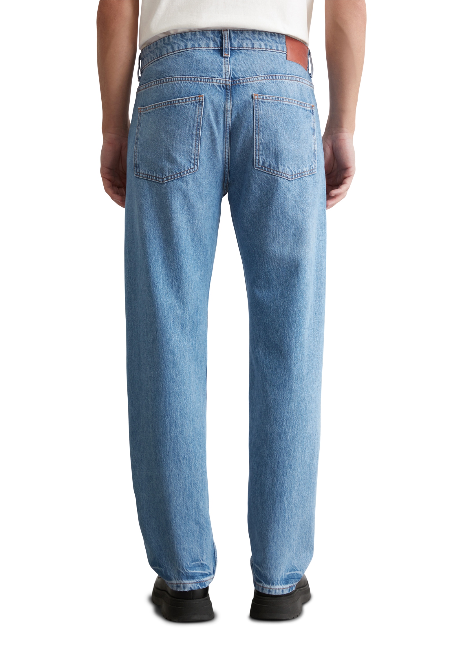 Marc OPolo DENIM Straight-Jeans, Authentischer SaltnPepper-Vintage-Look günstig online kaufen