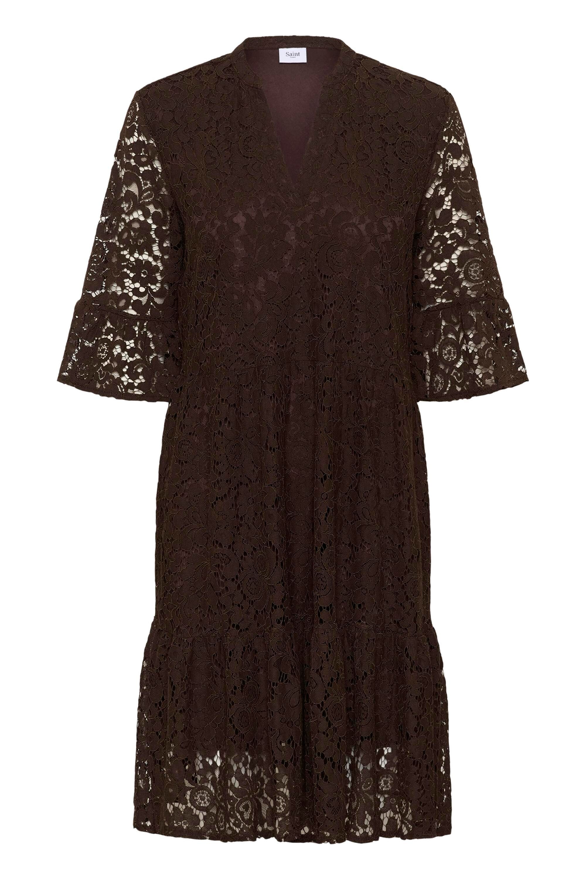 Saint Tropez Midikleid "Damen Kleid ZannaSZ"
