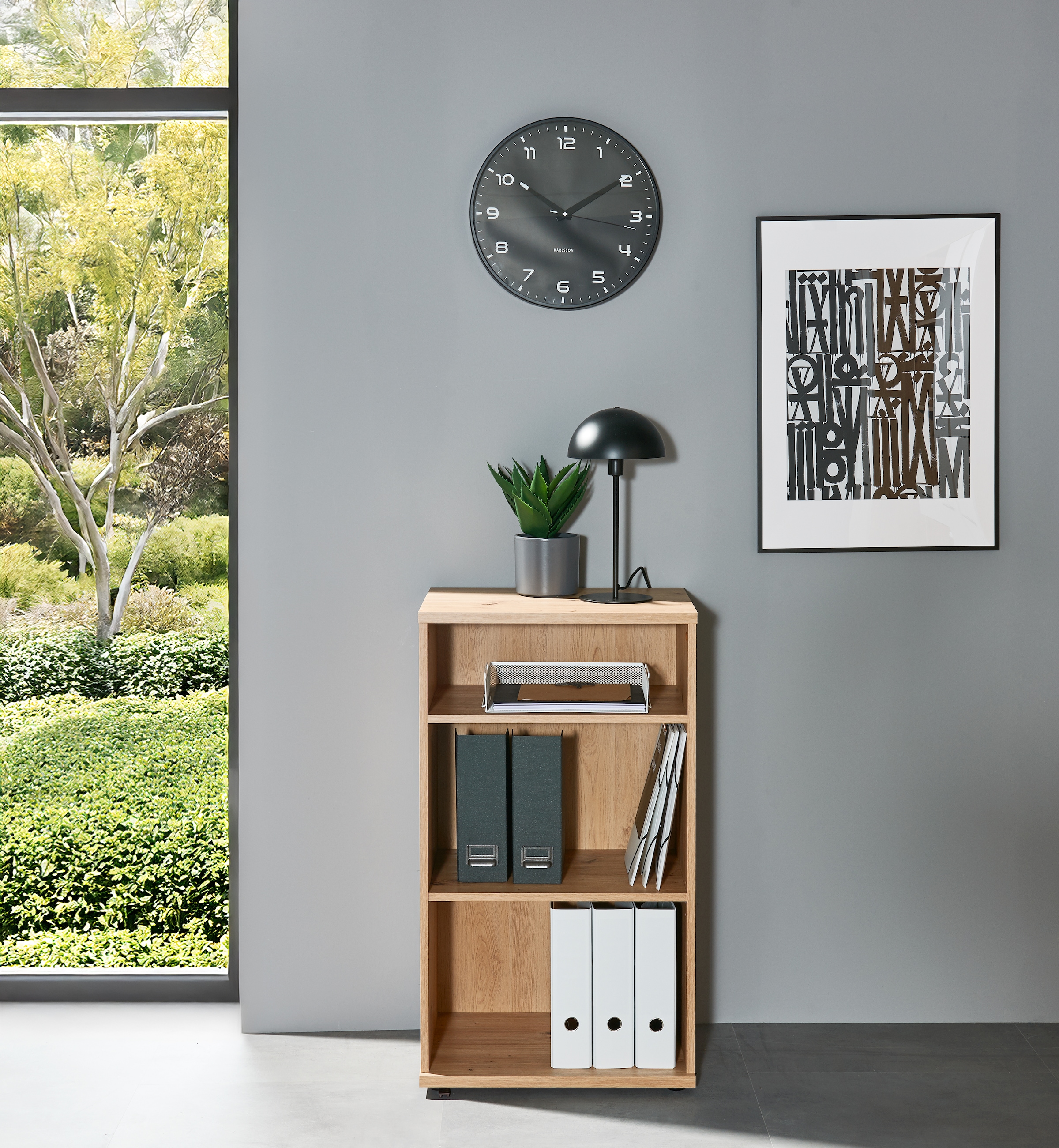 BEGA OFFICE Regalelement »Kanada« 1 Stk. tlg. Breite 54cm, Melaminbeschichtung