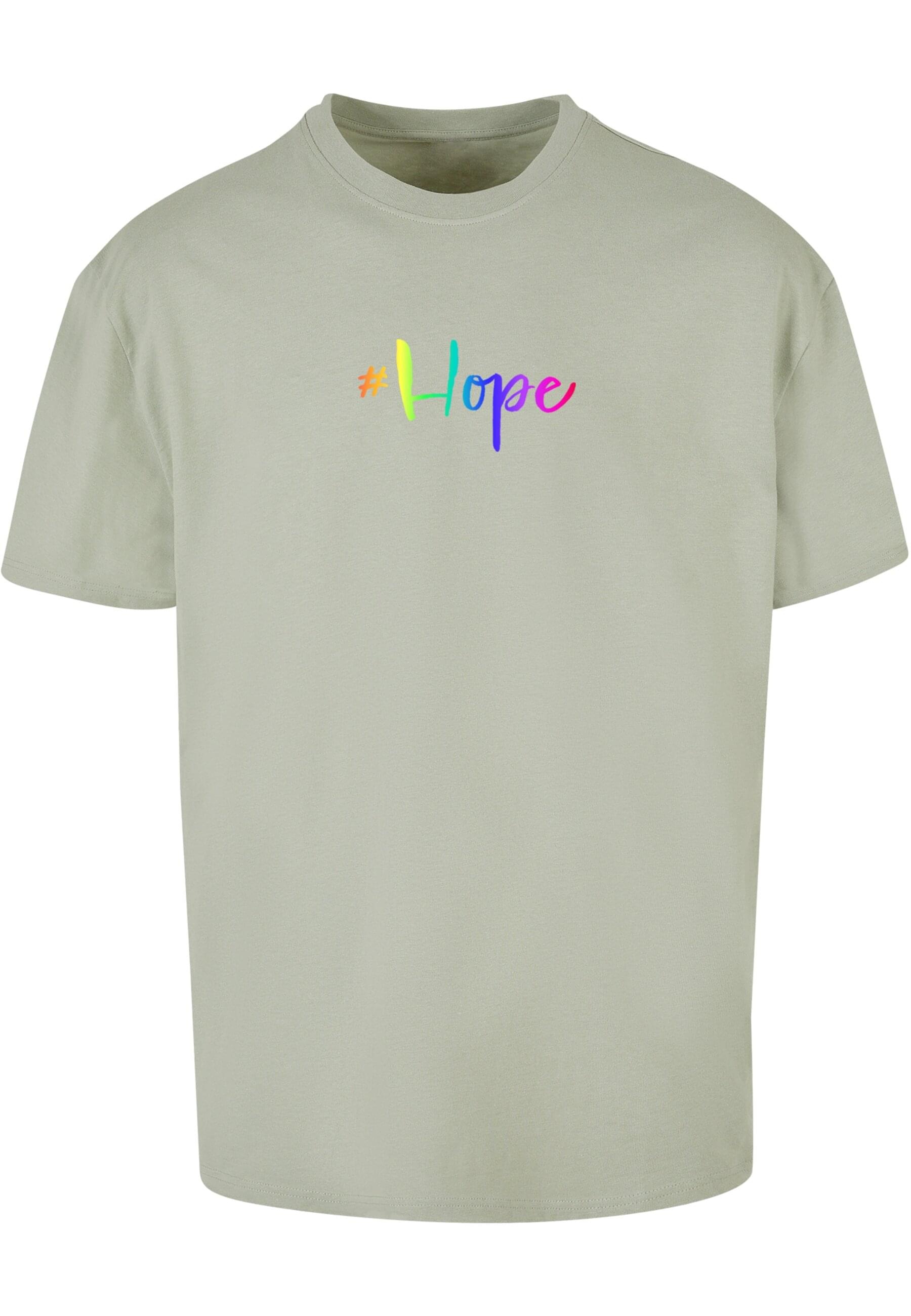 T-Shirt »Merchcode Herren Hope Rainbow Heavy Oversized Tee«