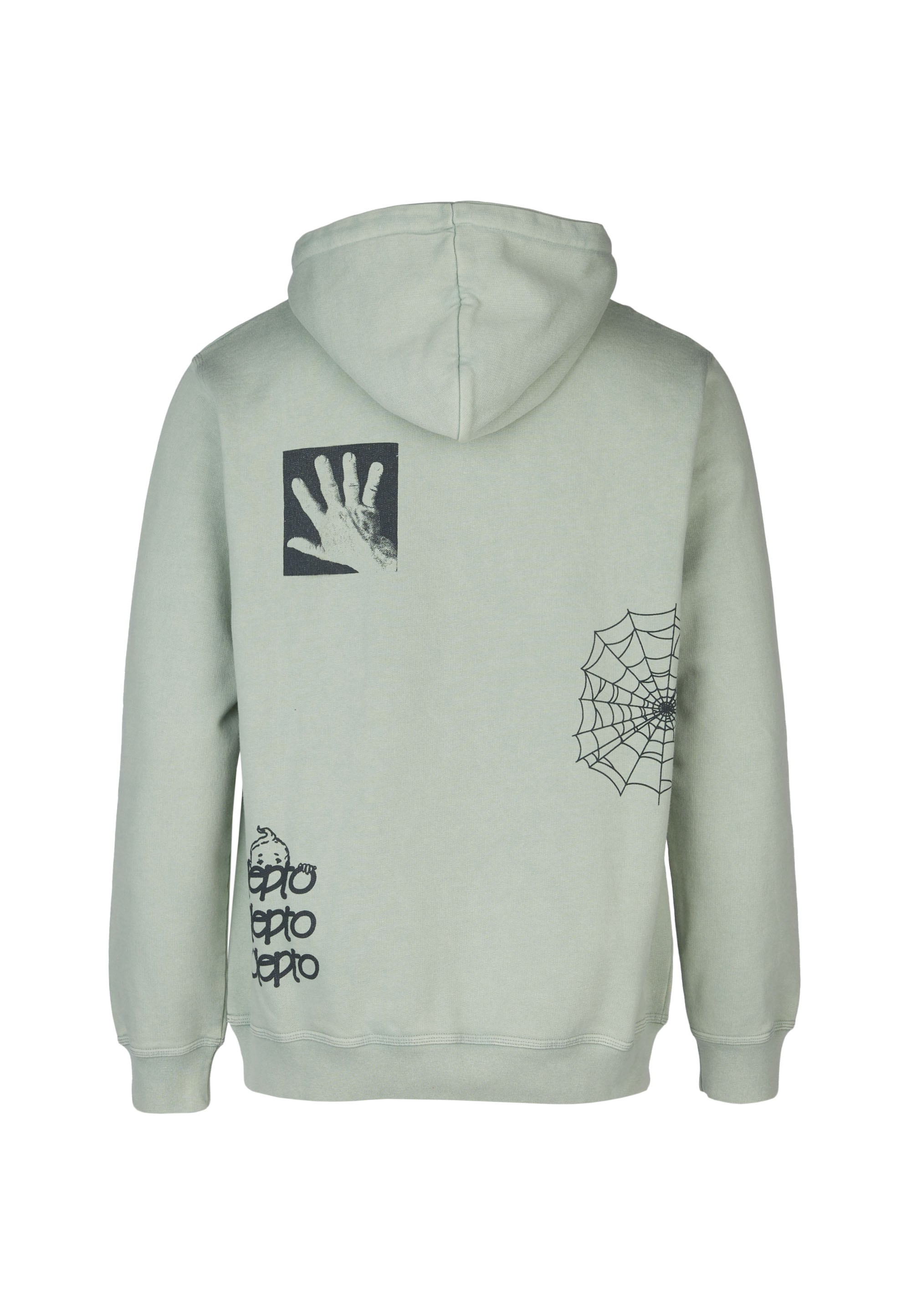 Cleptomanicx Kapuzensweatshirt »Mystery«, mit diversen Prints