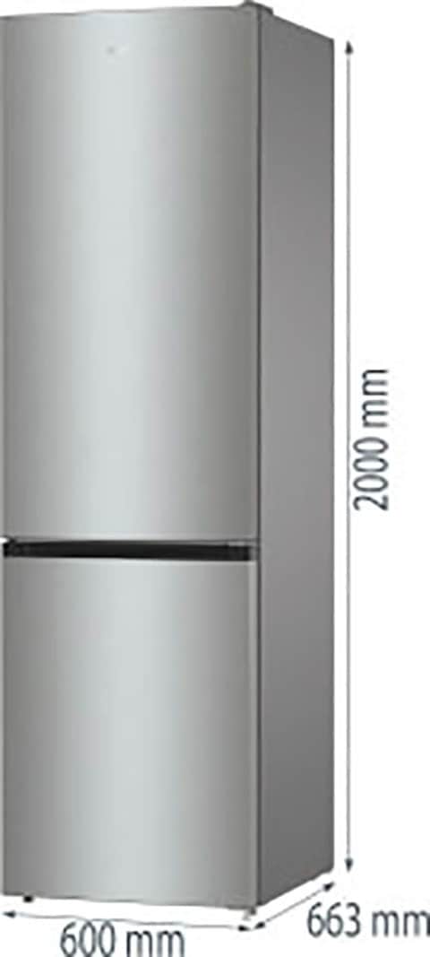 GORENJE Kühl-/Gefrierkombination »NRC 620 BSXL4«, ConvertActive Schublade