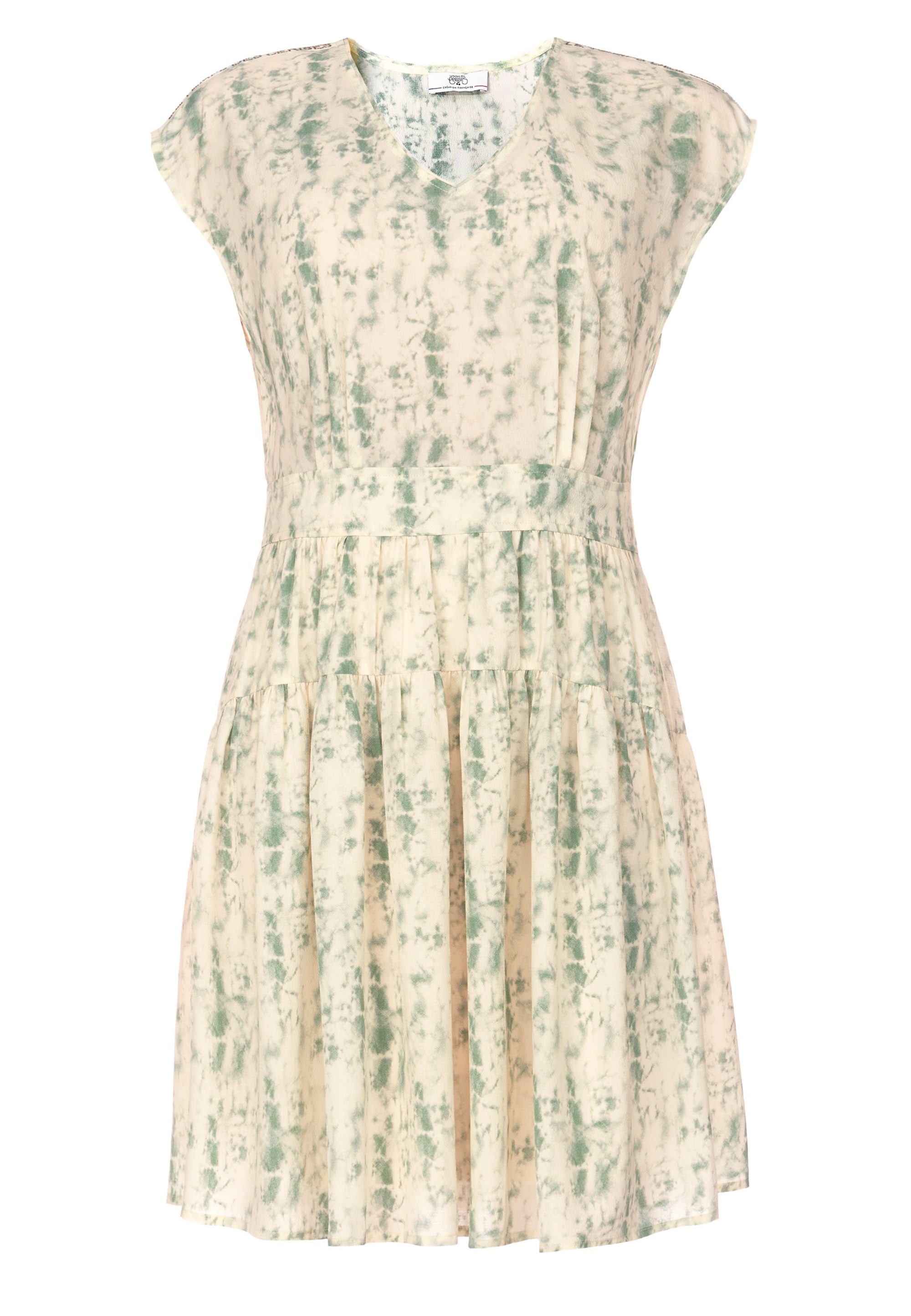 Le Temps Des Cerises Jerseykleid »JASNA«, mit schönem Batik-Muster