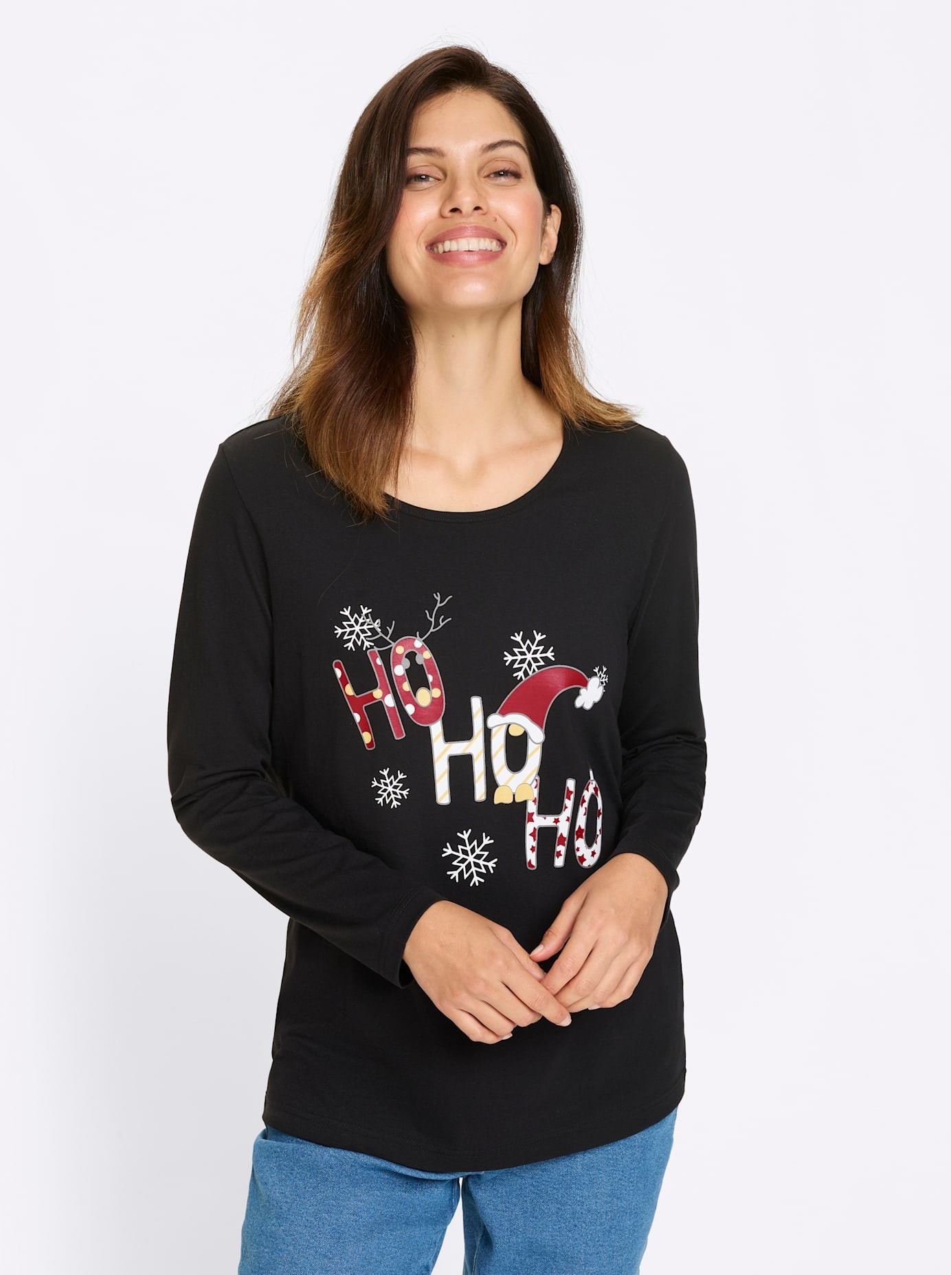 Classic Basics Langarmshirt "Rundhals-Shirt" 1 Stk. günstig online kaufen